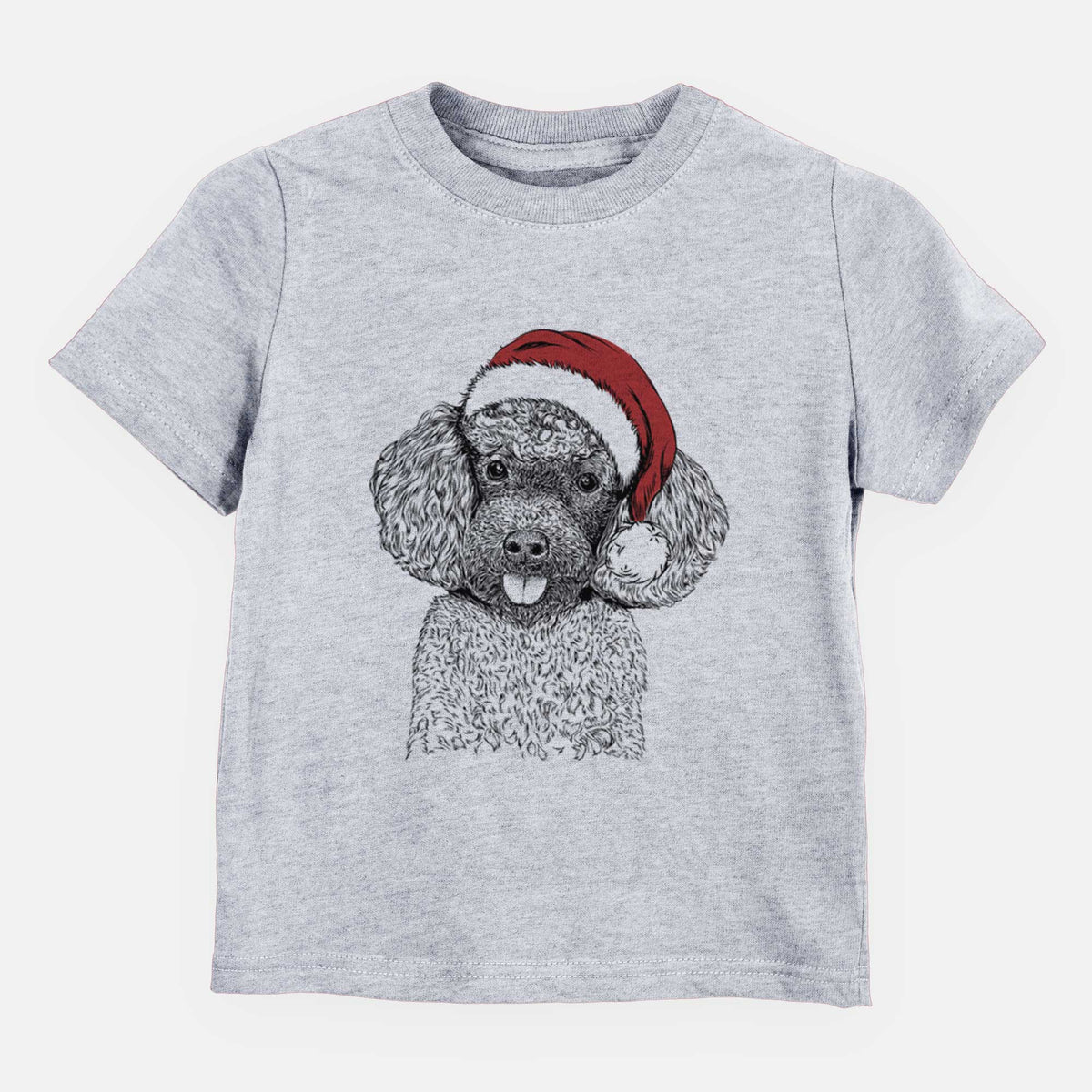 Santa George the Toy Poodle - Kids/Youth/Toddler Shirt