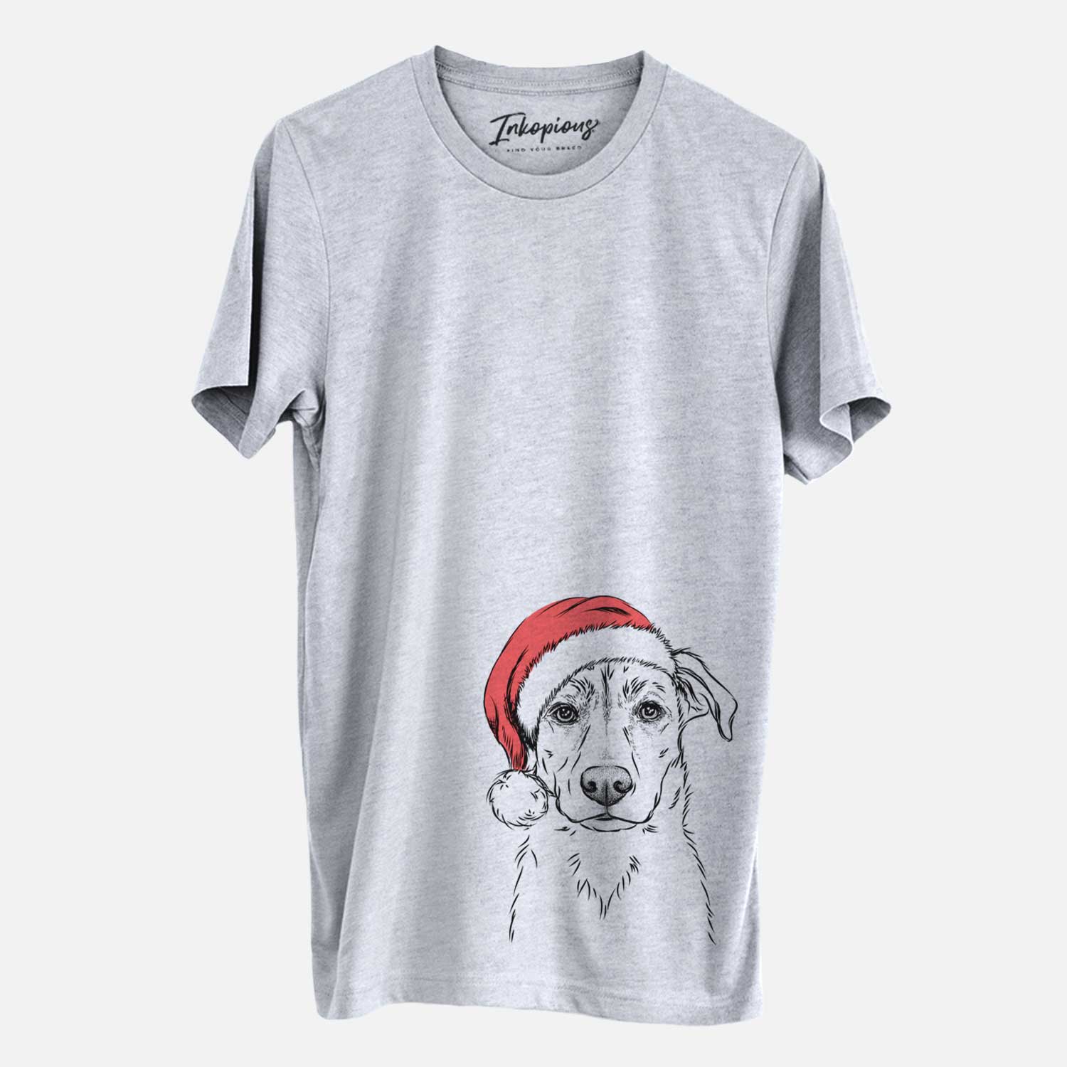 Santa Peanut the Lab Mix - Unisex Crewneck