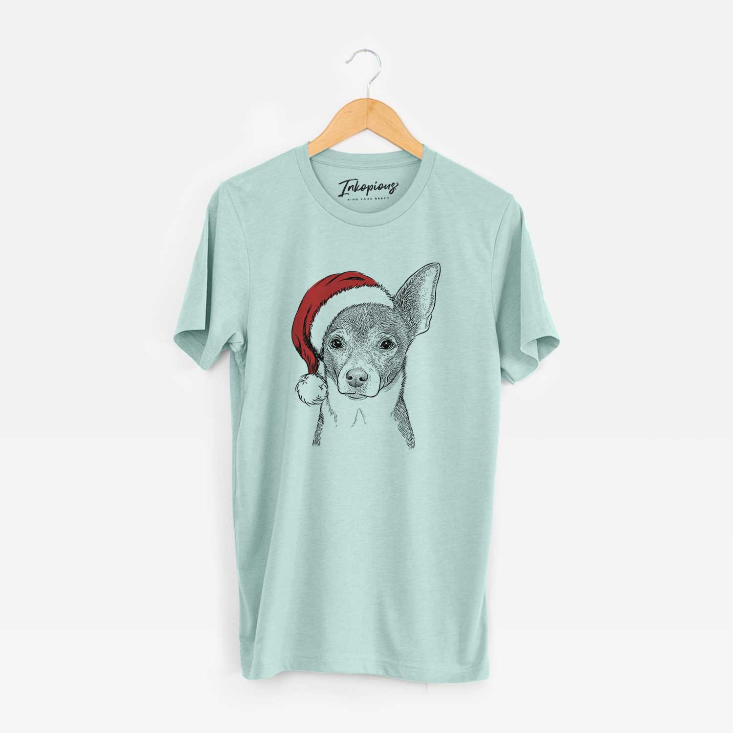 Santa Peanut the Chihuahua - Unisex Crewneck