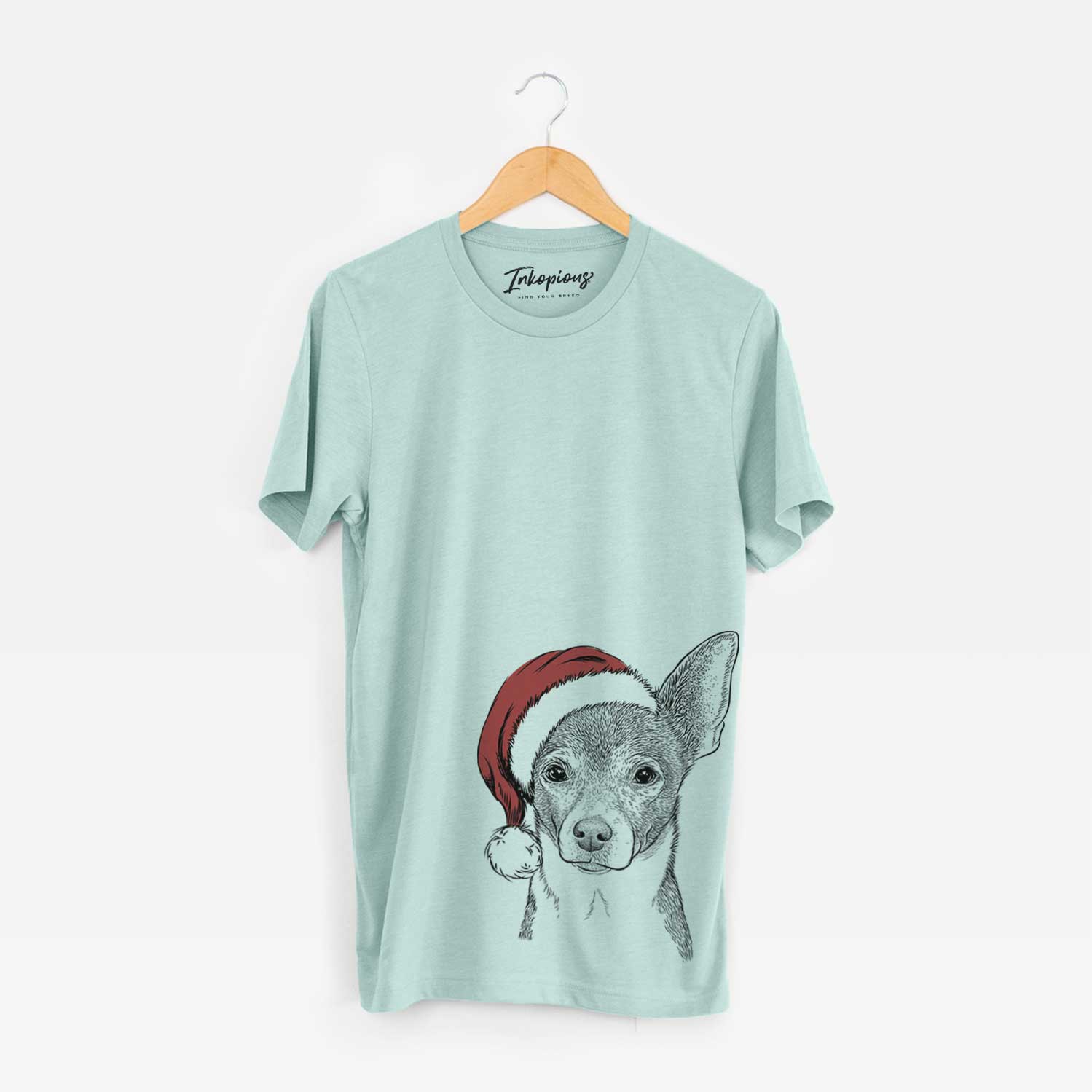 Santa Peanut the Chihuahua - Unisex Crewneck