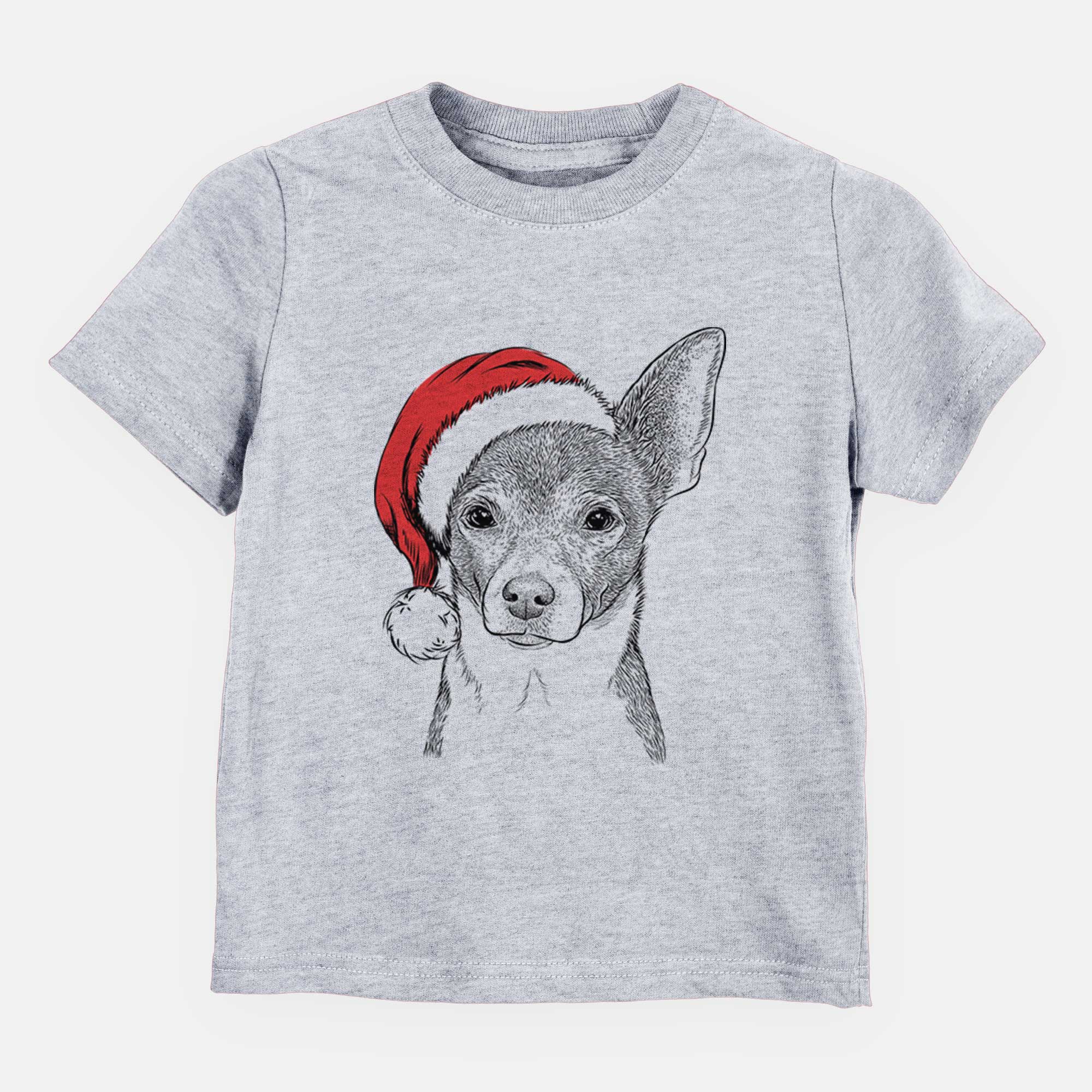 Santa Peanut the Chihuahua - Kids/Youth/Toddler Shirt