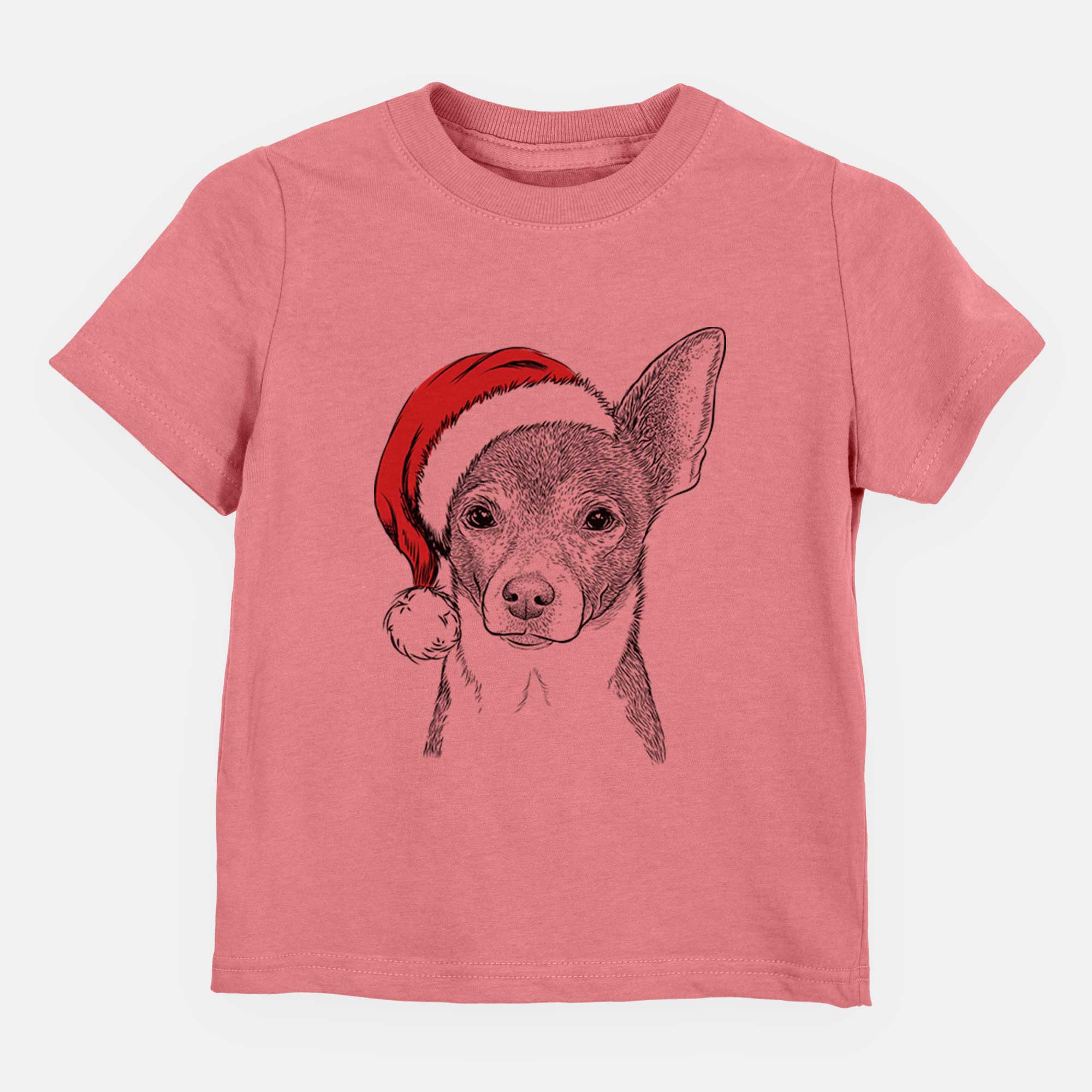 Santa Peanut the Chihuahua - Kids/Youth/Toddler Shirt