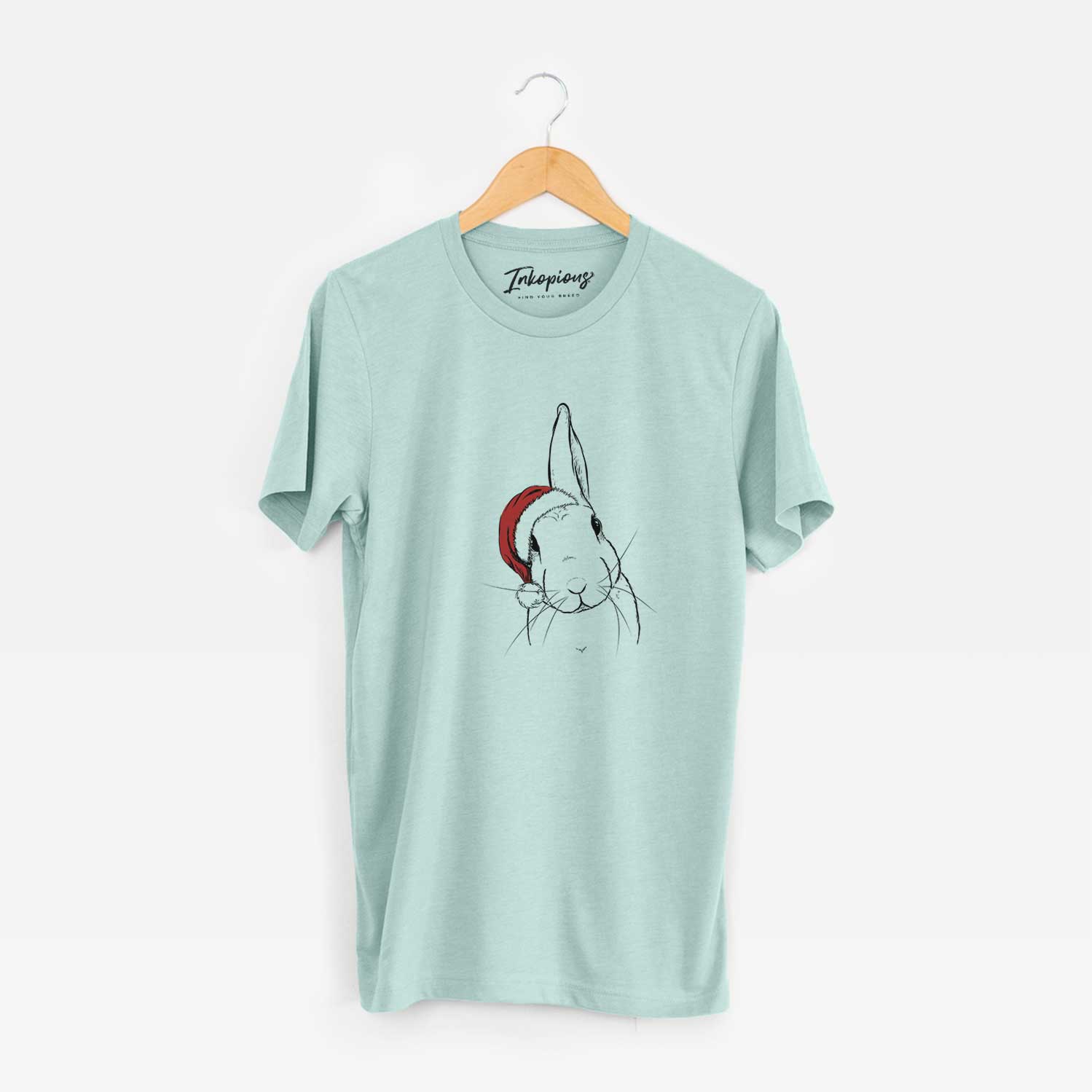Santa Penny the Belgian Hare - Unisex Crewneck
