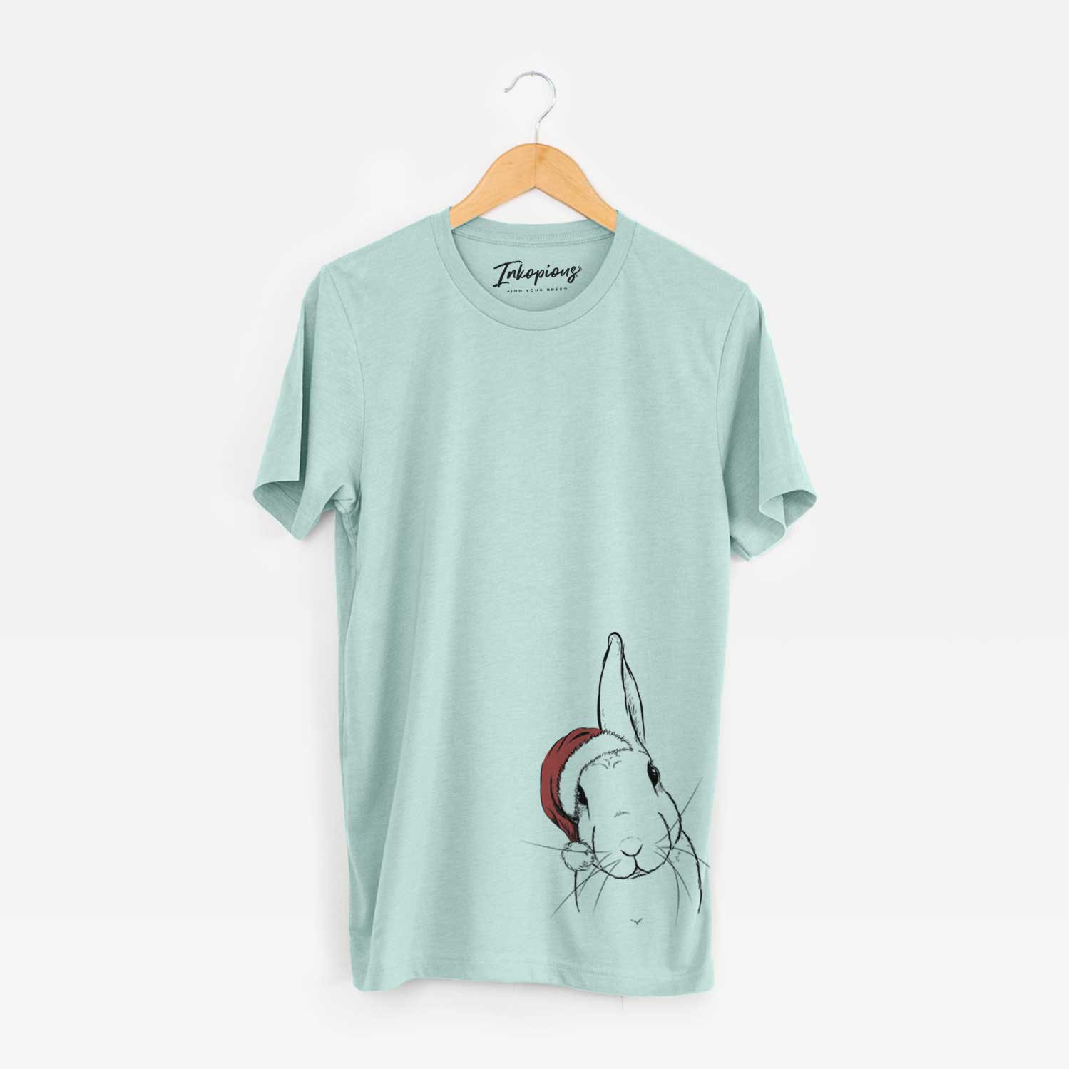 Santa Penny the Belgian Hare - Unisex Crewneck