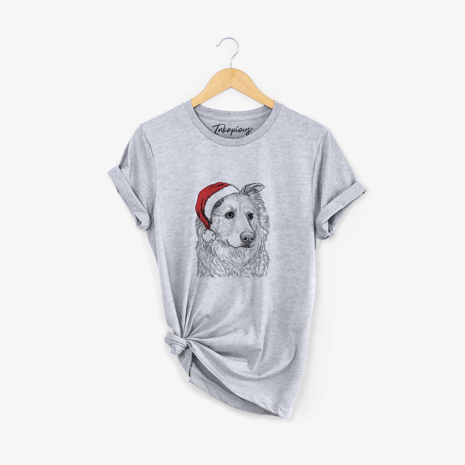 Santa Penny the Chow Mix - Unisex Crewneck