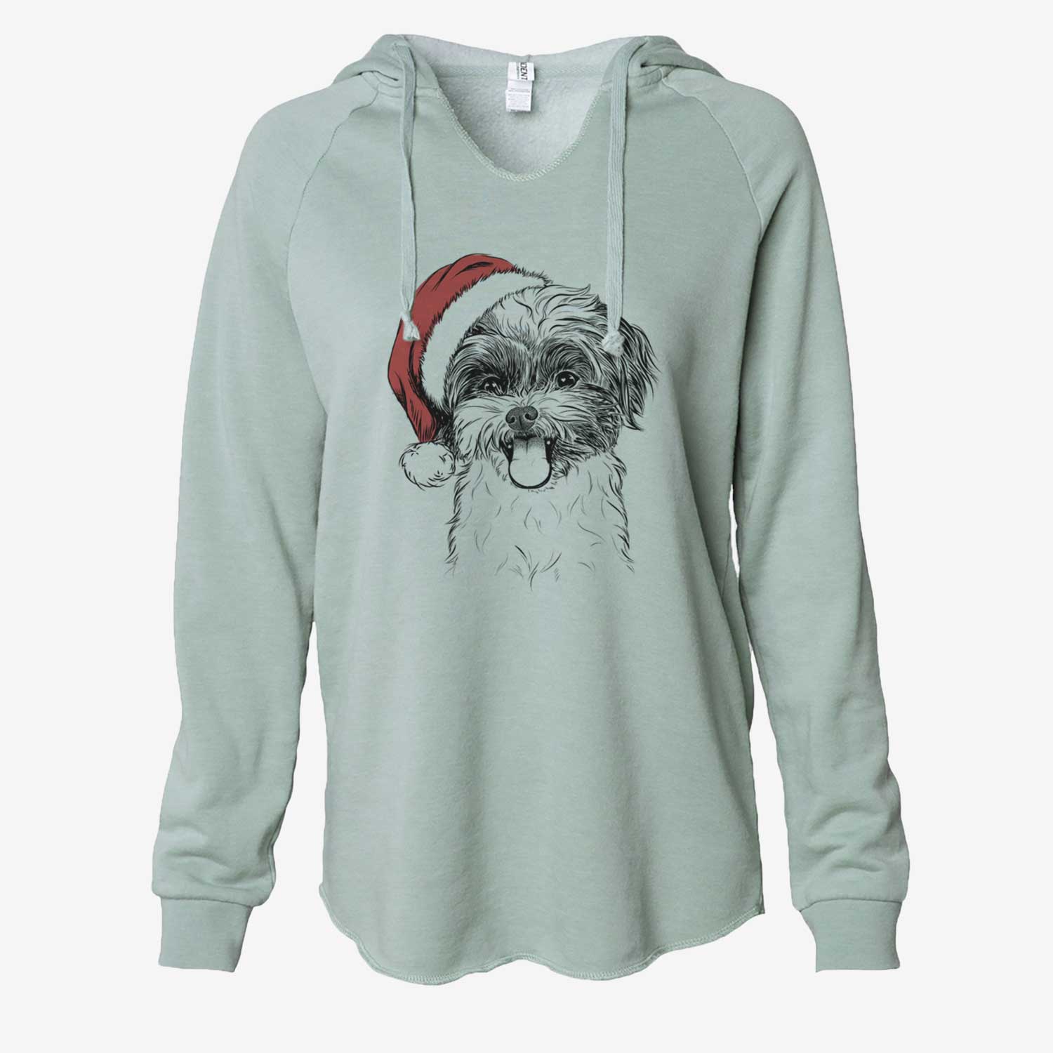 Pepper the Shihpoo - Cali Wave Hooded Sweatshirt