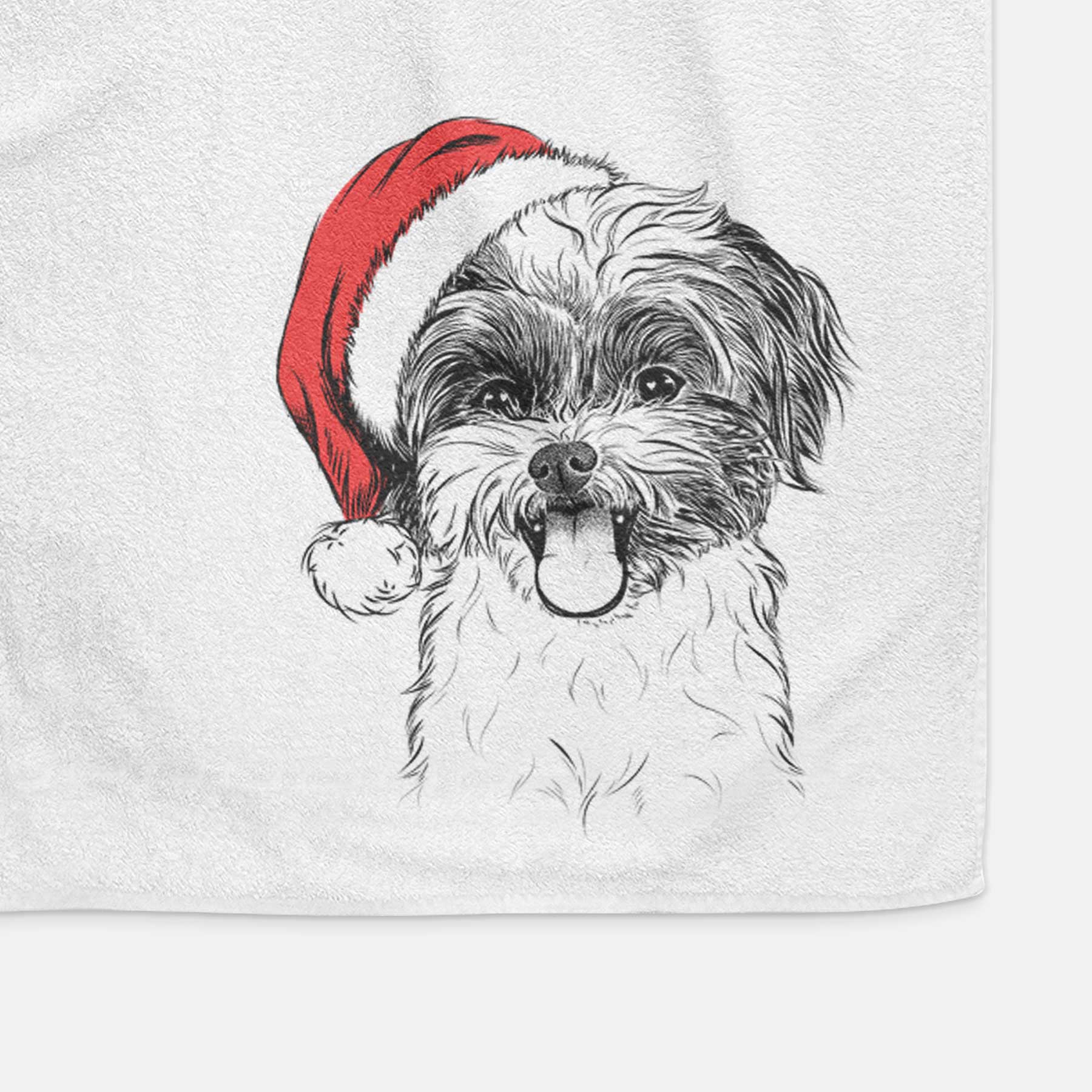 Pepper the Shihpoo Decorative Hand Towel