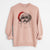 Santa Pepper the Shihpoo - Unisex Pigment Dyed Crew Sweatshirt