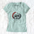 Santa Pepper the Shihpoo - Women's V-neck Shirt