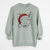 Santa Perry the Pig - Unisex Pigment Dyed Crew Sweatshirt