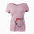 Santa Perry the Pig - Women's V-neck Shirt