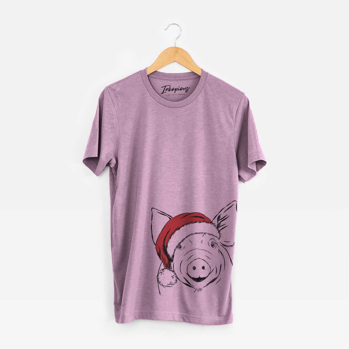 Santa Perry the Pig - Unisex Crewneck