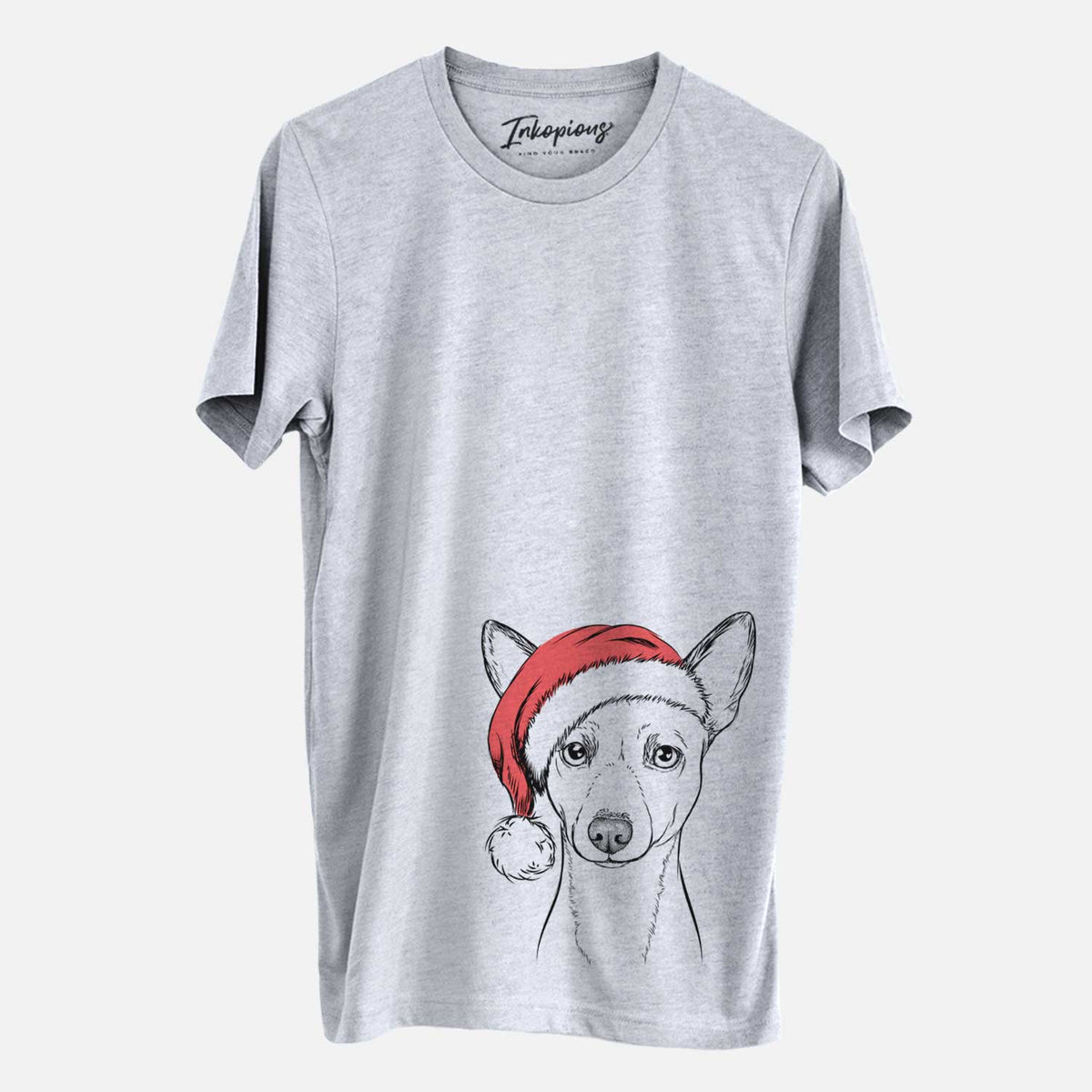 Santa Perry the Portuguese Podengo - Unisex Crewneck