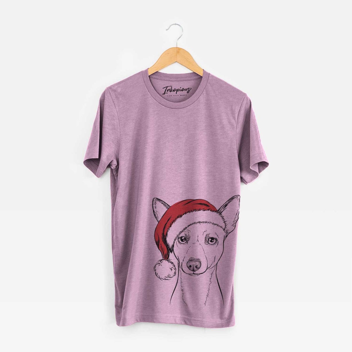 Santa Perry the Portuguese Podengo - Unisex Crewneck