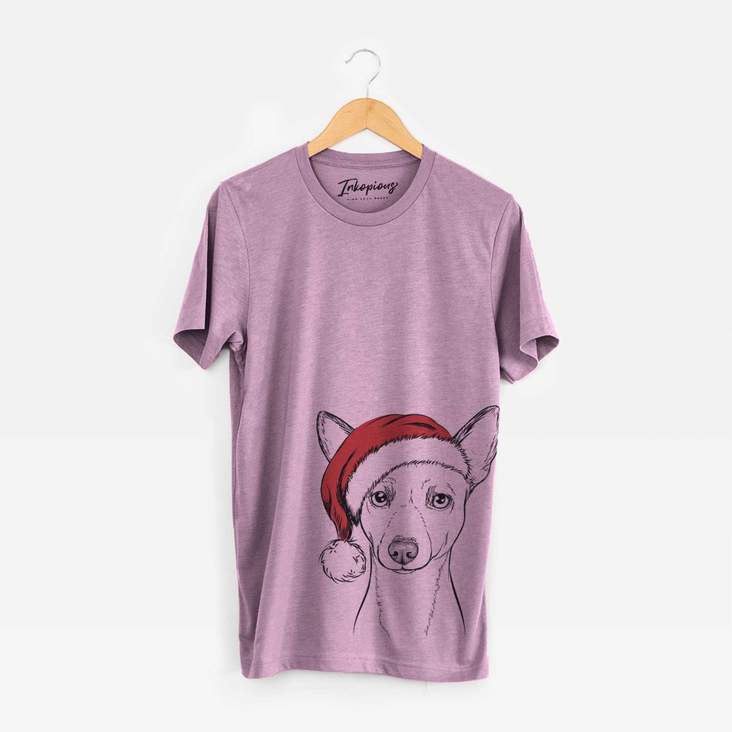 Santa Perry the Portuguese Podengo - Unisex Crewneck