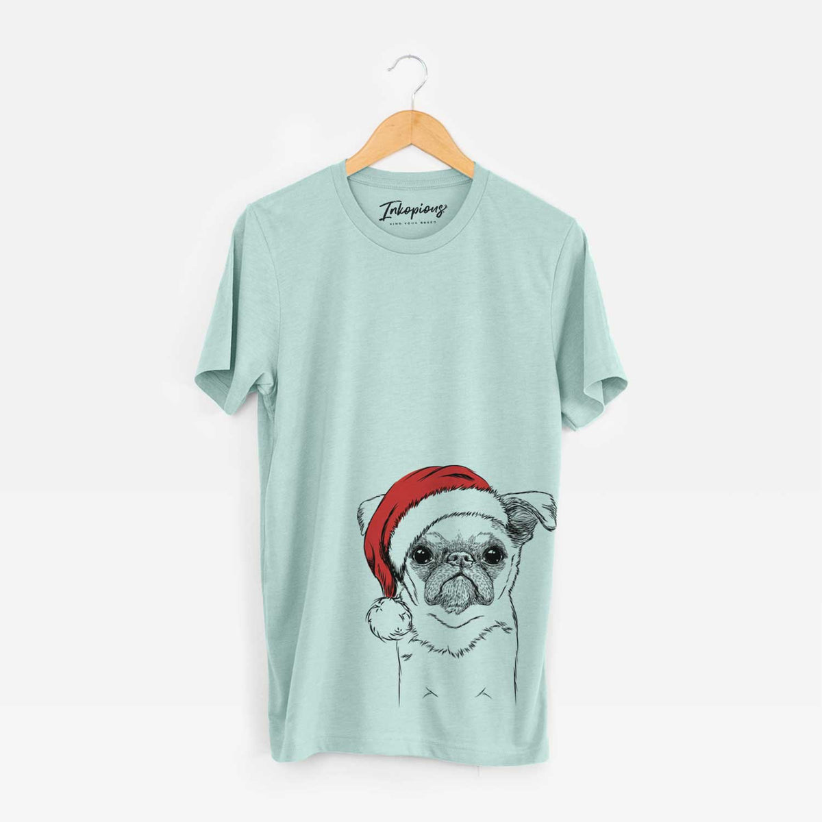 Santa Petit Penny the Brussels Griffon - Unisex Crewneck