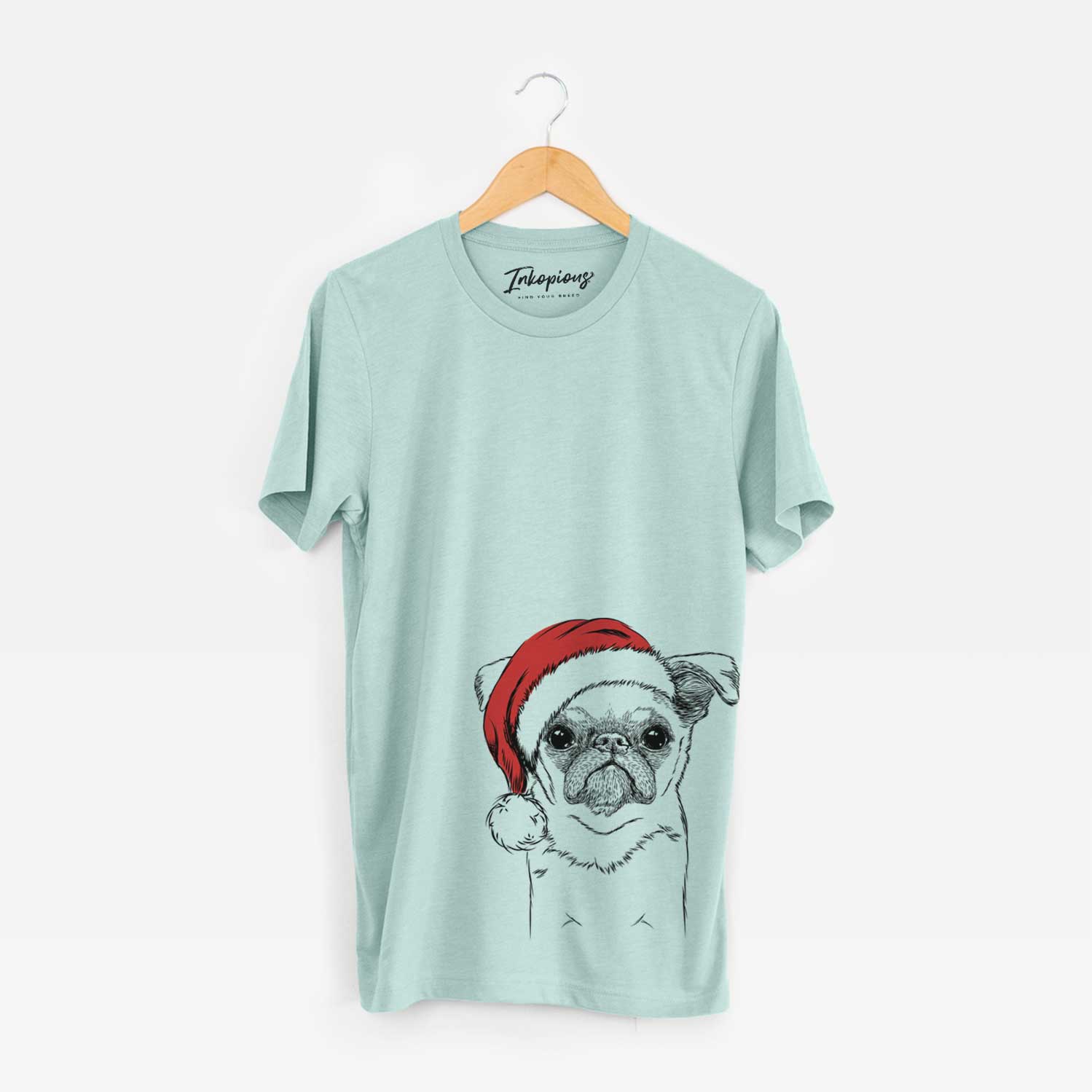 Santa Petit Penny the Brussels Griffon - Unisex Crewneck