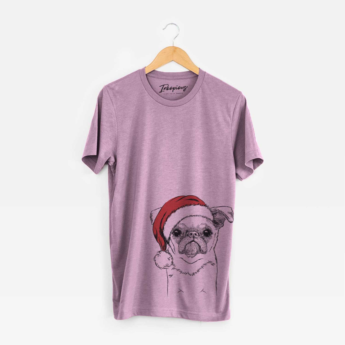 Santa Petit Penny the Brussels Griffon - Unisex Crewneck
