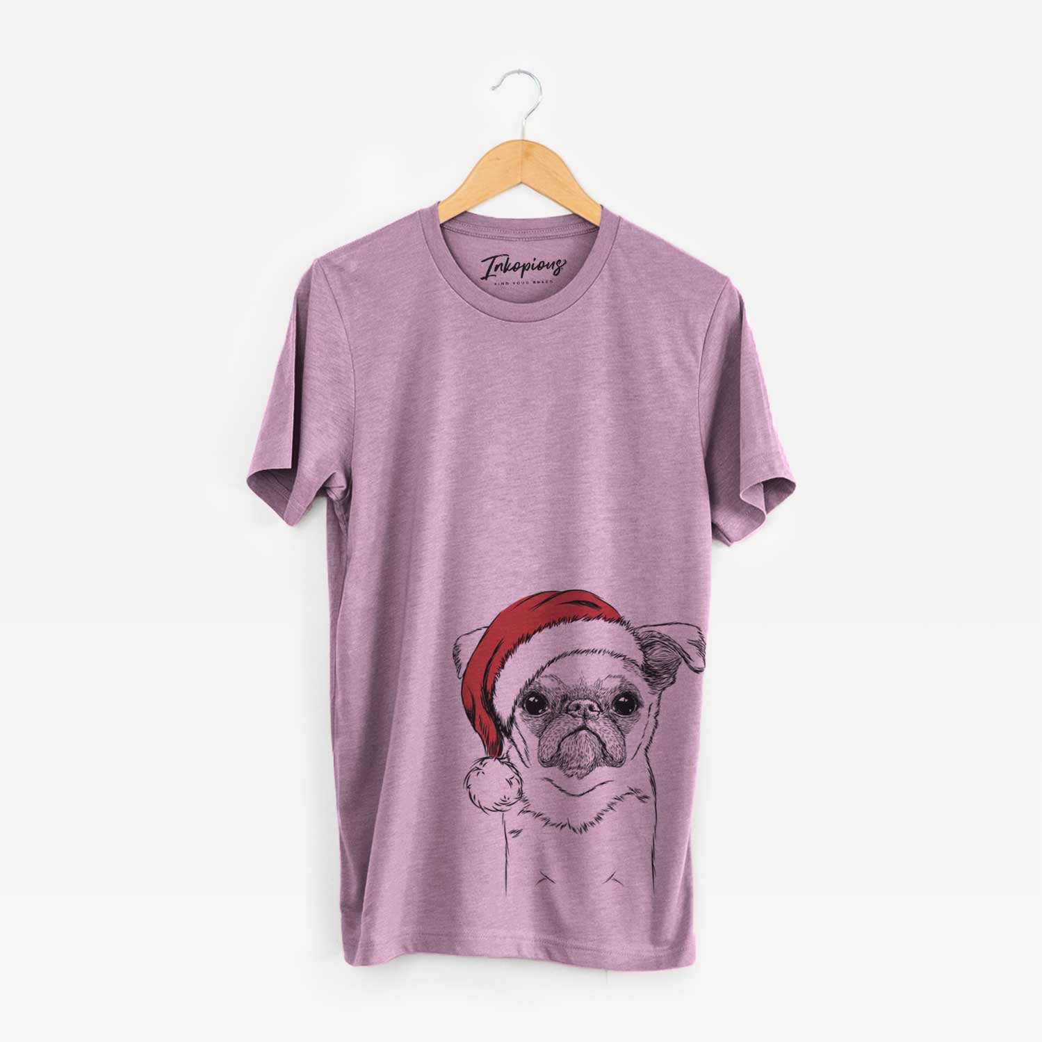 Santa Petit Penny the Brussels Griffon - Unisex Crewneck