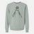 Santa Peyton the Penguin - Unisex Pigment Dyed Crew Sweatshirt