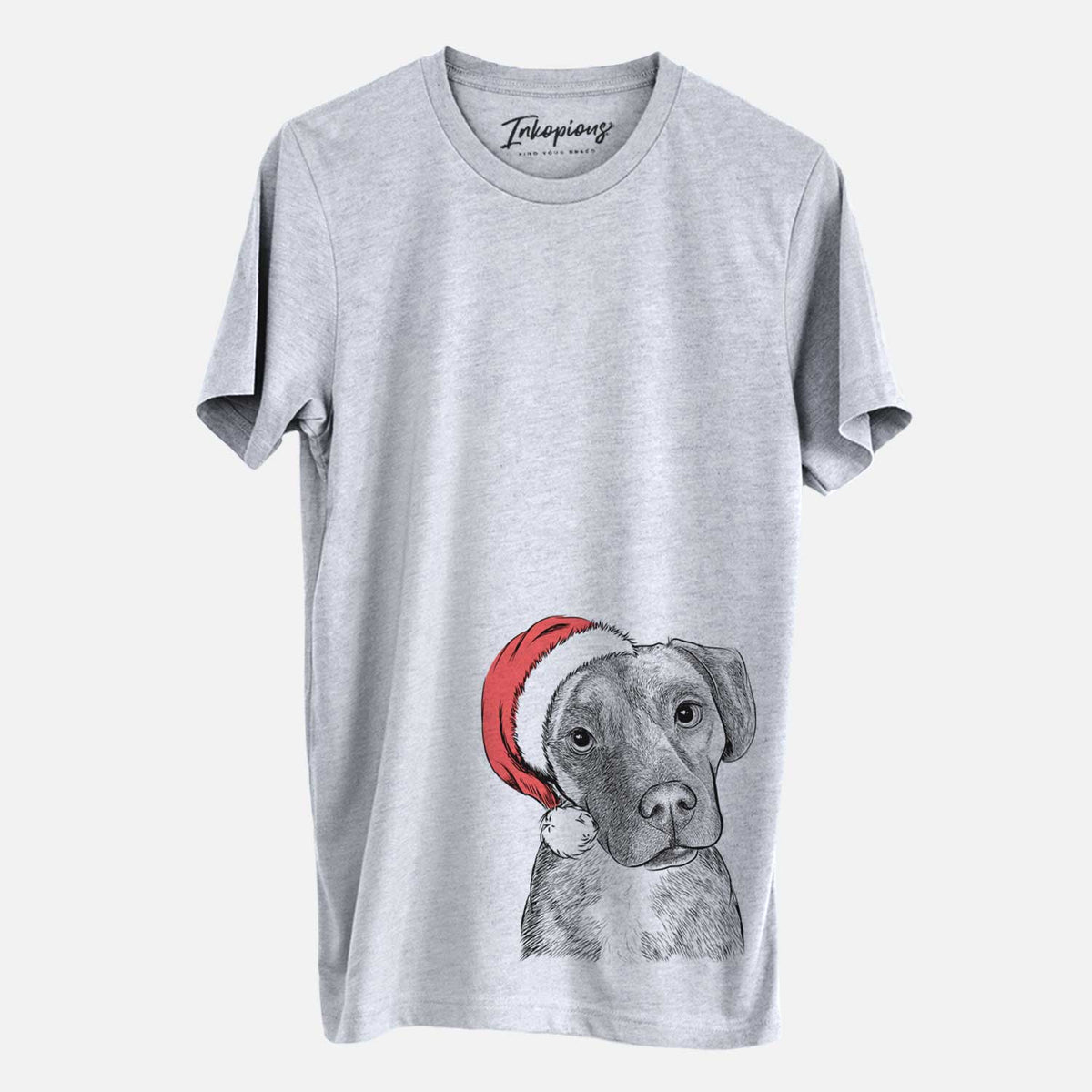 Santa Peyton Manning the Beagle Bulldog Mix - Unisex Crewneck