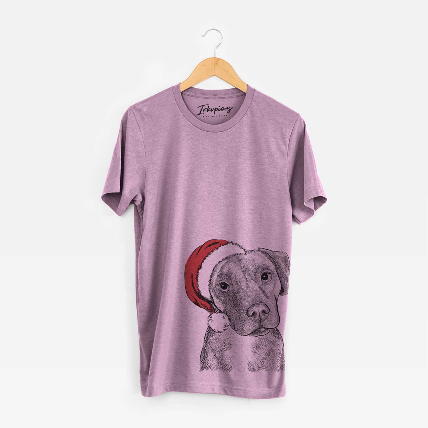 Santa Peyton Manning the Beagle Bulldog Mix - Unisex Crewneck