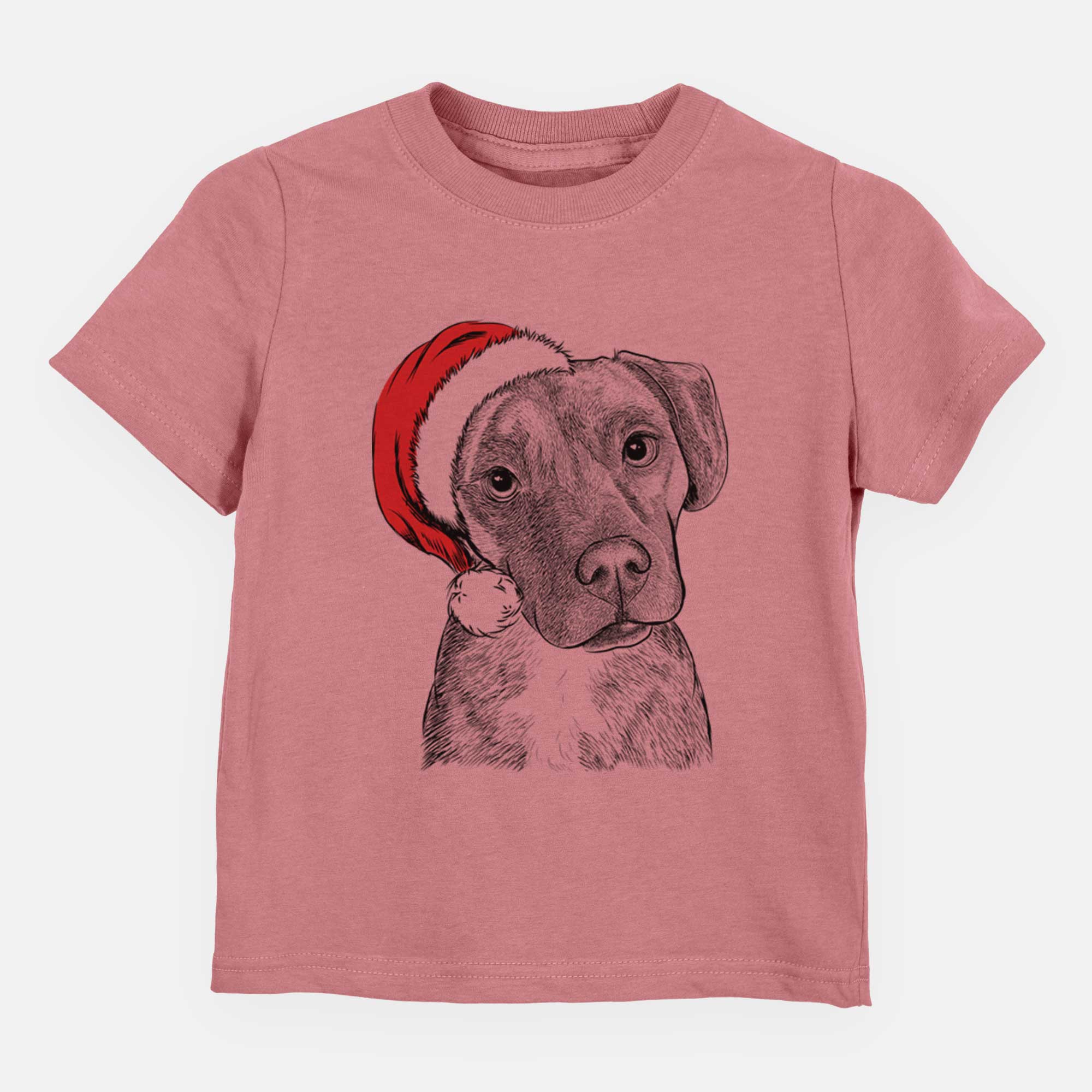 Santa Peyton Manning the Beagle Bulldog Mix - Kids/Youth/Toddler Shirt