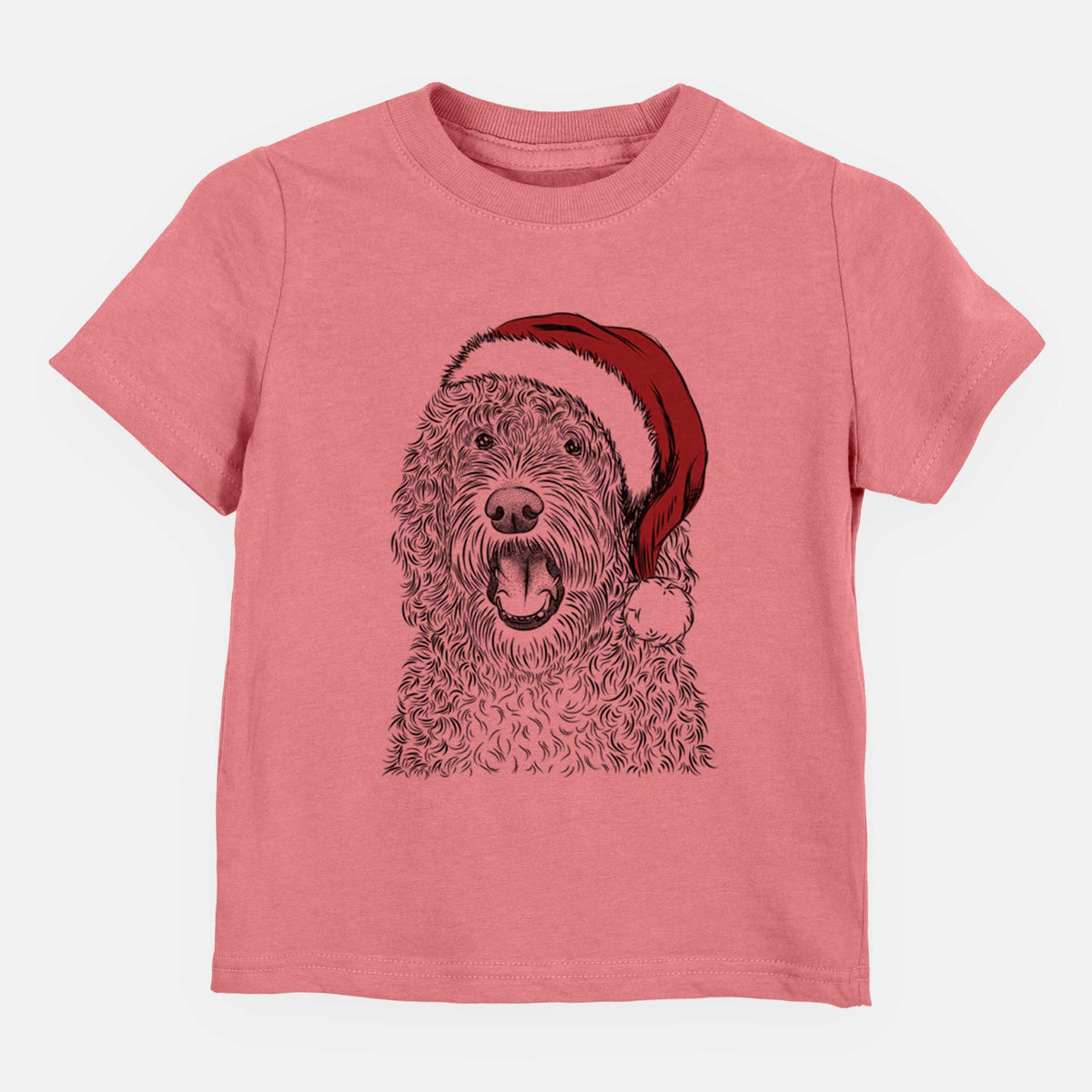 Santa Phillip the Portuguese Water Dog - Kids/Youth/Toddler Shirt