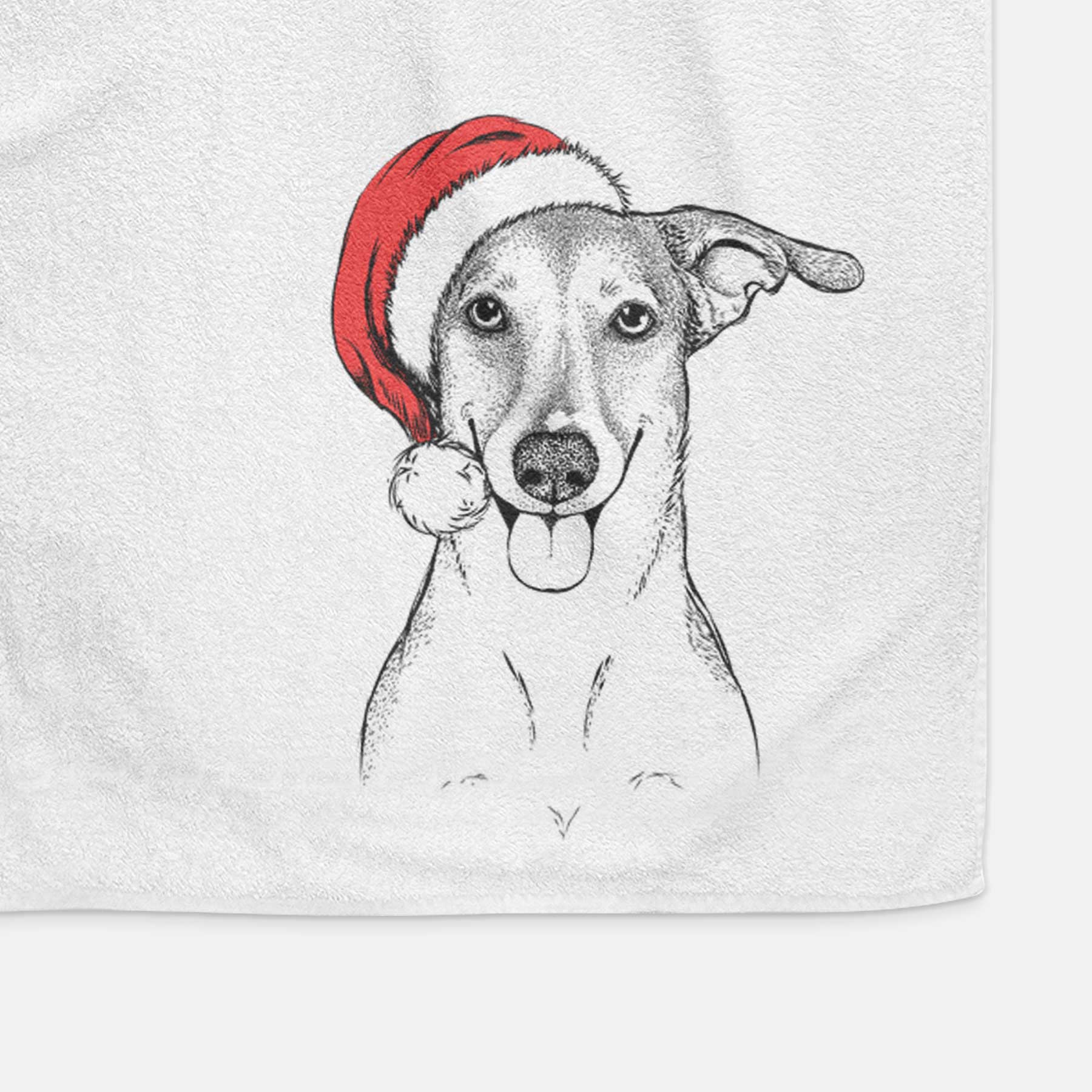 Phoebe the Corgi Mix Decorative Hand Towel