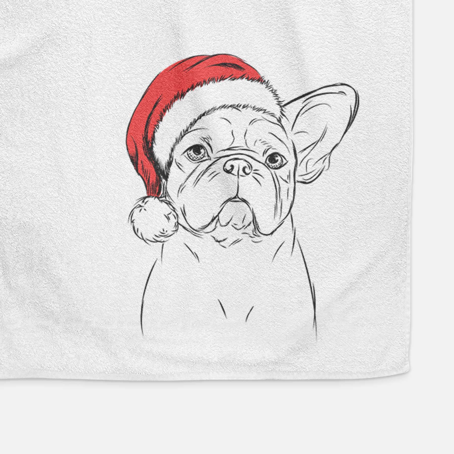 Pierre the French Bulldog Decorative Hand Towel