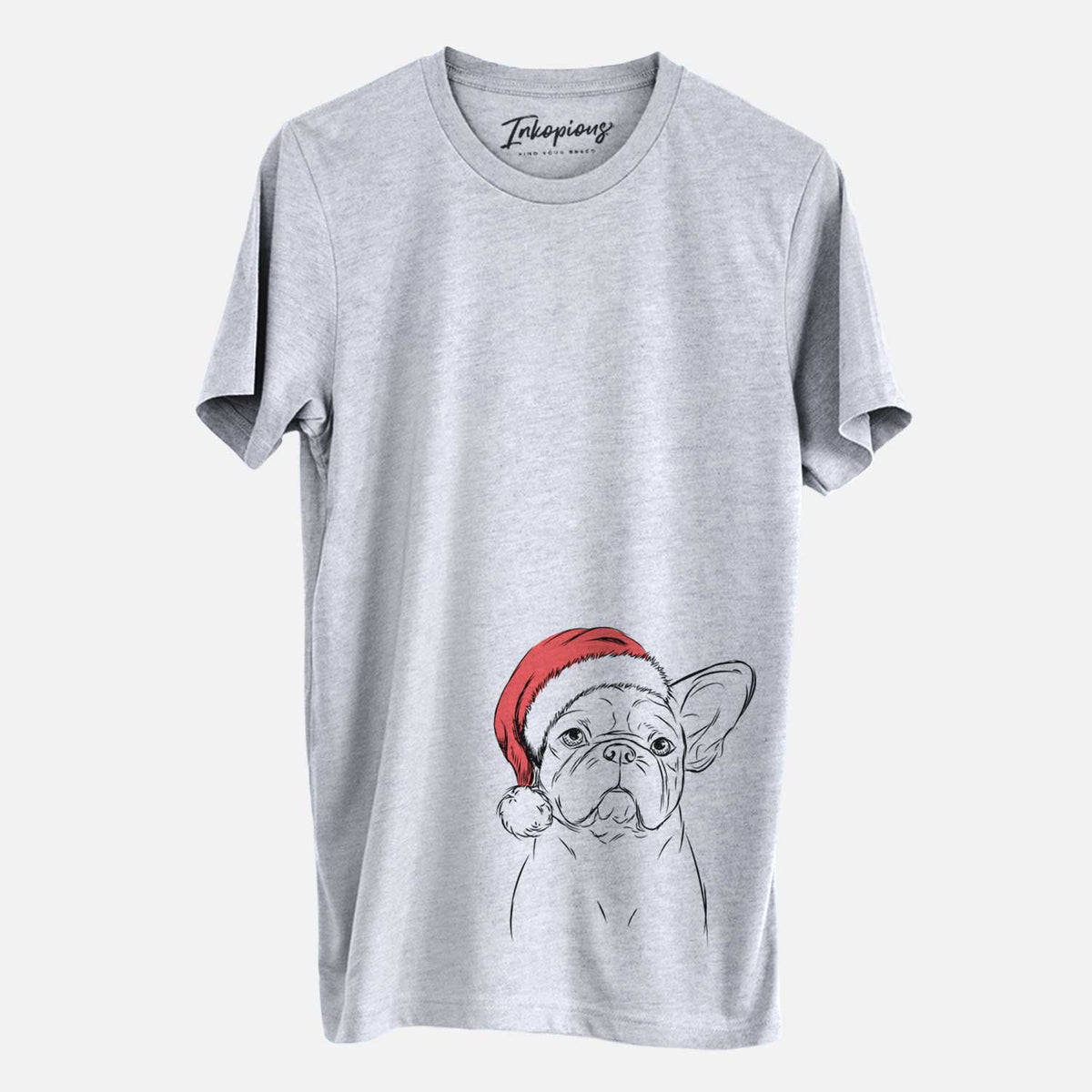 Santa Pierre the French Bulldog - Unisex Crewneck