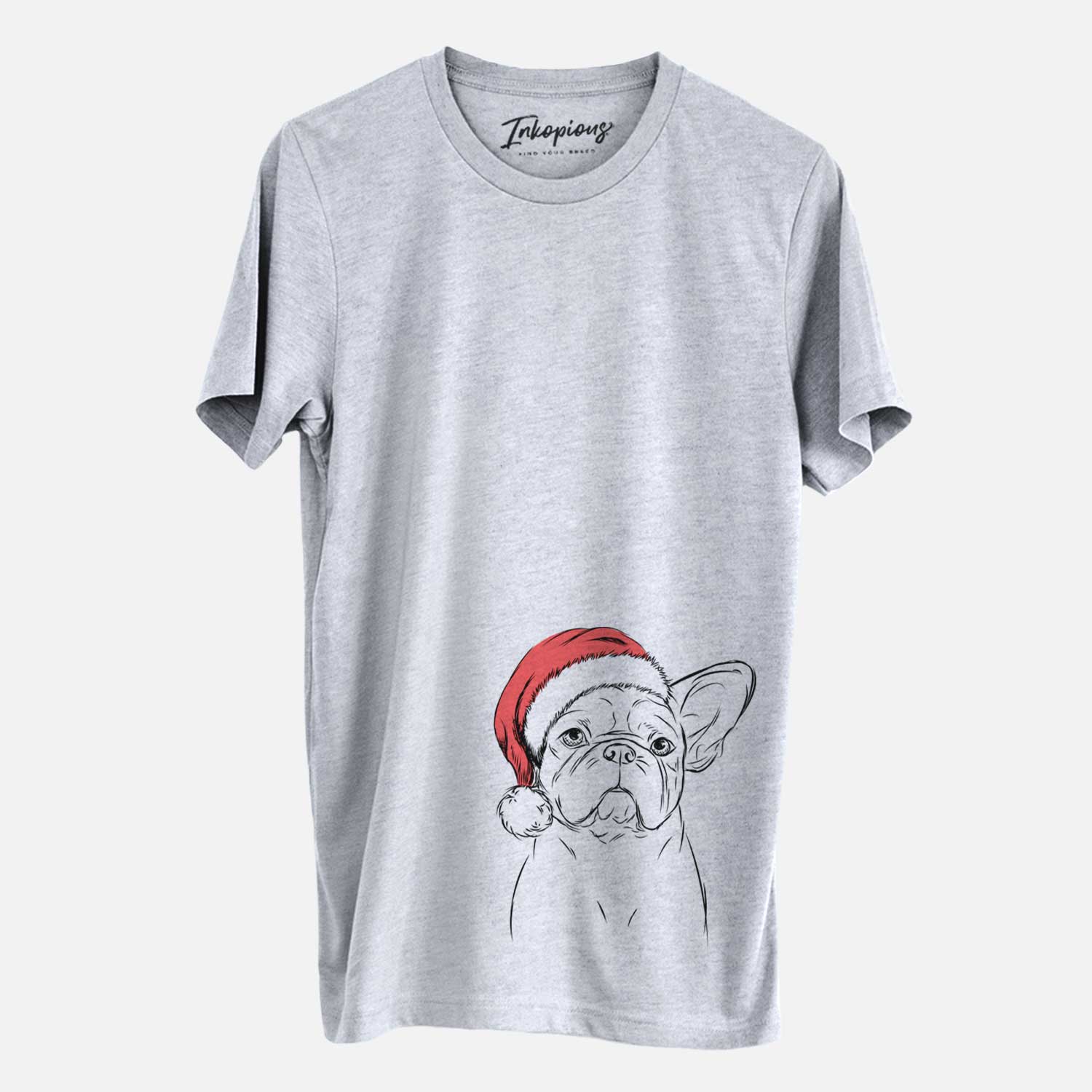 Santa Pierre the French Bulldog - Unisex Crewneck