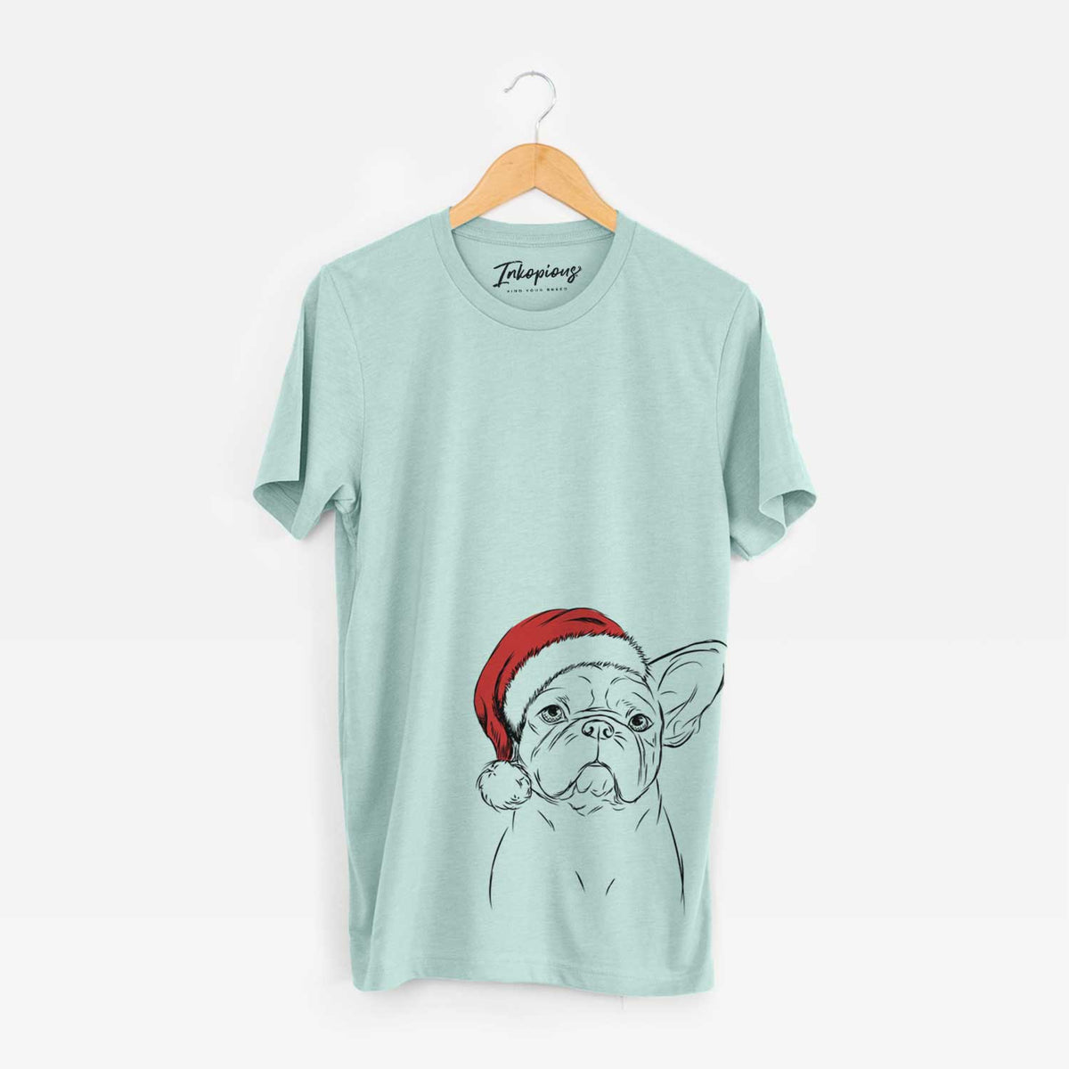 Santa Pierre the French Bulldog - Unisex Crewneck