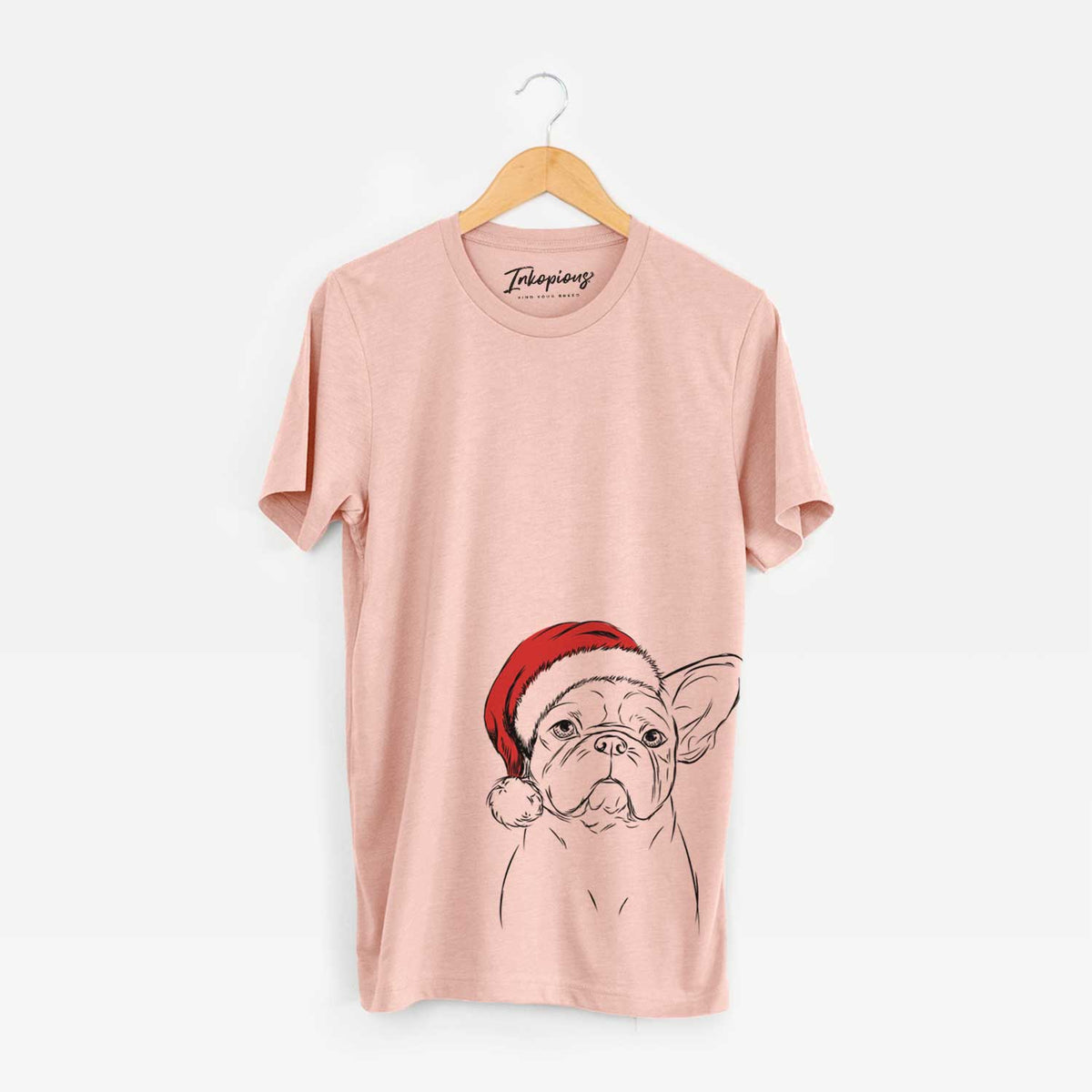 Santa Pierre the French Bulldog - Unisex Crewneck