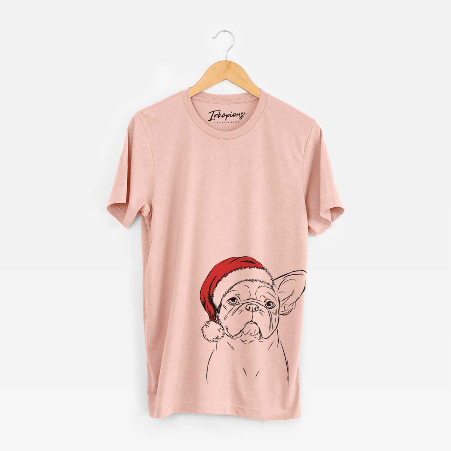 Santa Pierre the French Bulldog - Unisex Crewneck