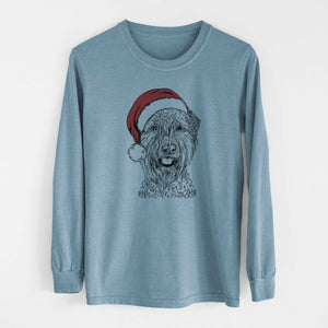 Santa Pierre the Soft Coated Wheaten Terrier - Heavyweight 100% Cotton Long Sleeve
