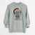 Santa Pierre the Soft Coated Wheaten Terrier - Unisex Pigment Dyed Crew Sweatshirt