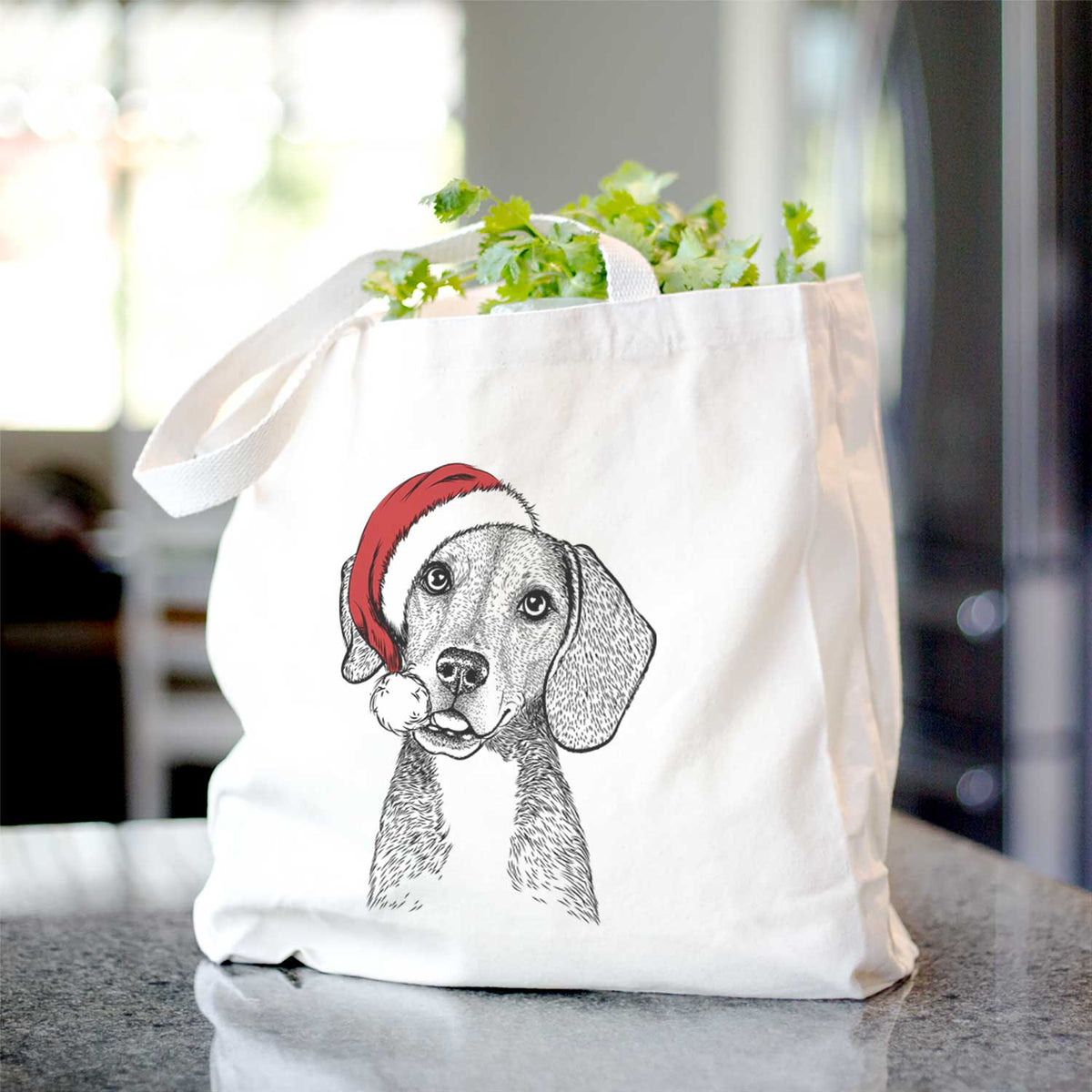 Pig the Beagle Mix - Tote Bag