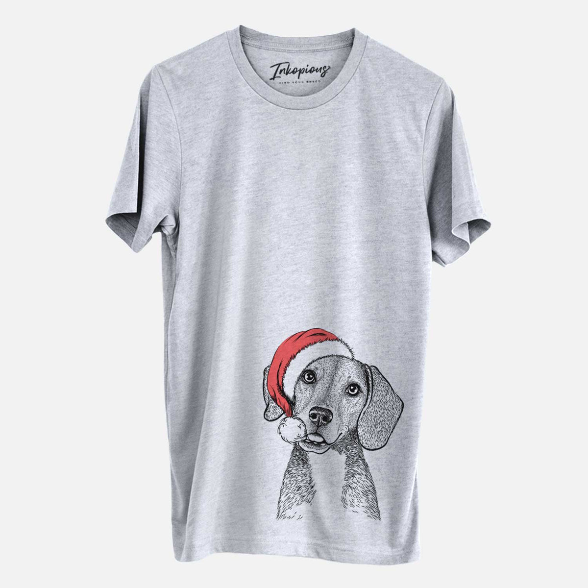 Santa Piggy the Beagle Mix - Unisex Crewneck