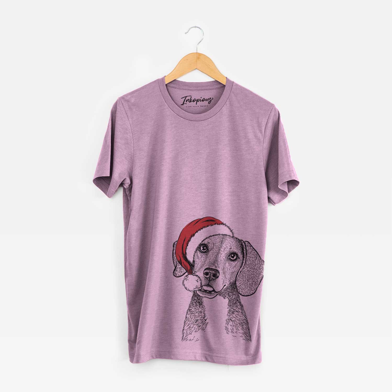 Santa Piggy the Beagle Mix - Unisex Crewneck