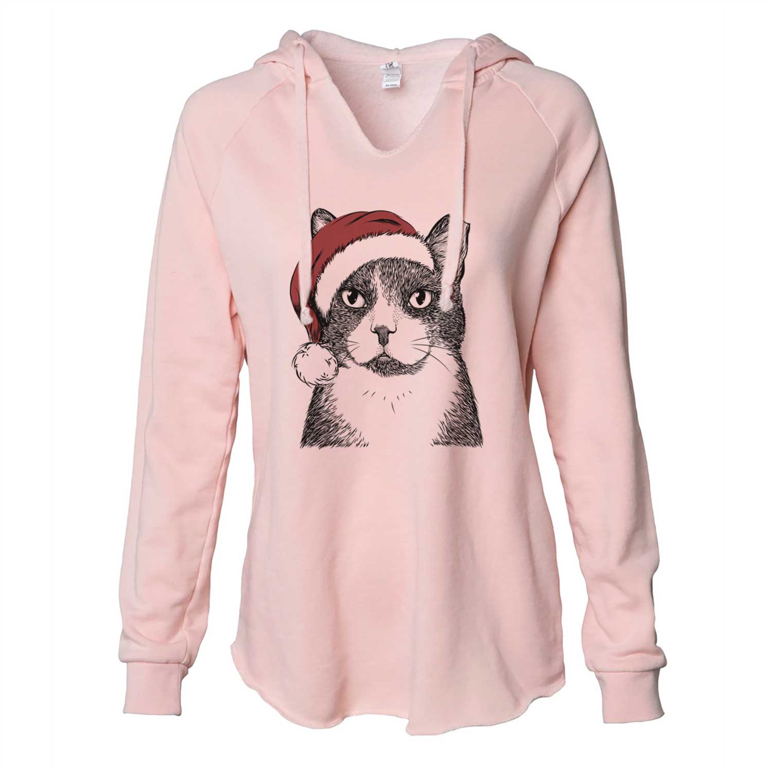 Pinky the Tuxedo Cat - Cali Wave Hooded Sweatshirt