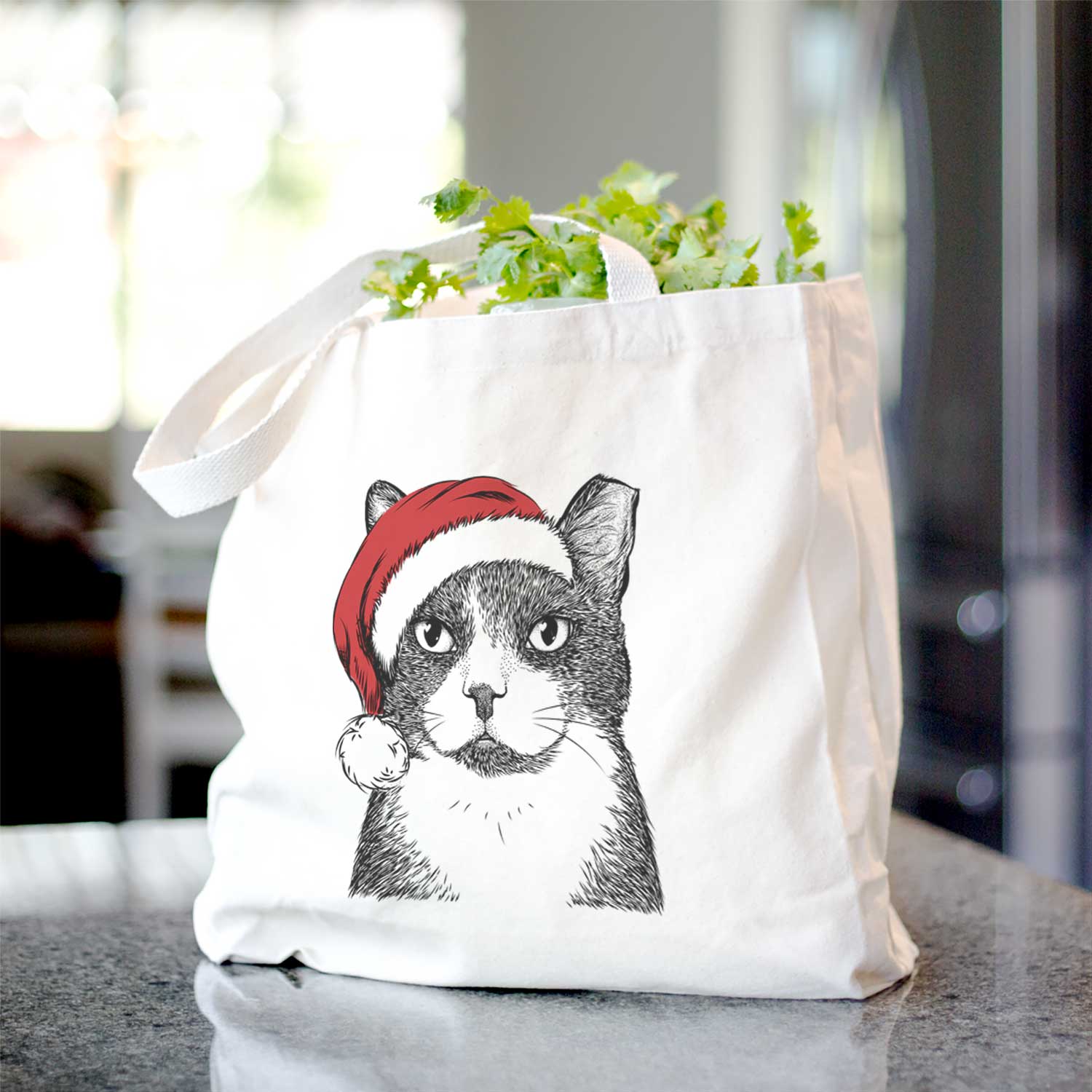 Pinky the Tuxedo Cat - Tote Bag