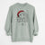 Santa Piper the Irish Setter - Unisex Pigment Dyed Crew Sweatshirt