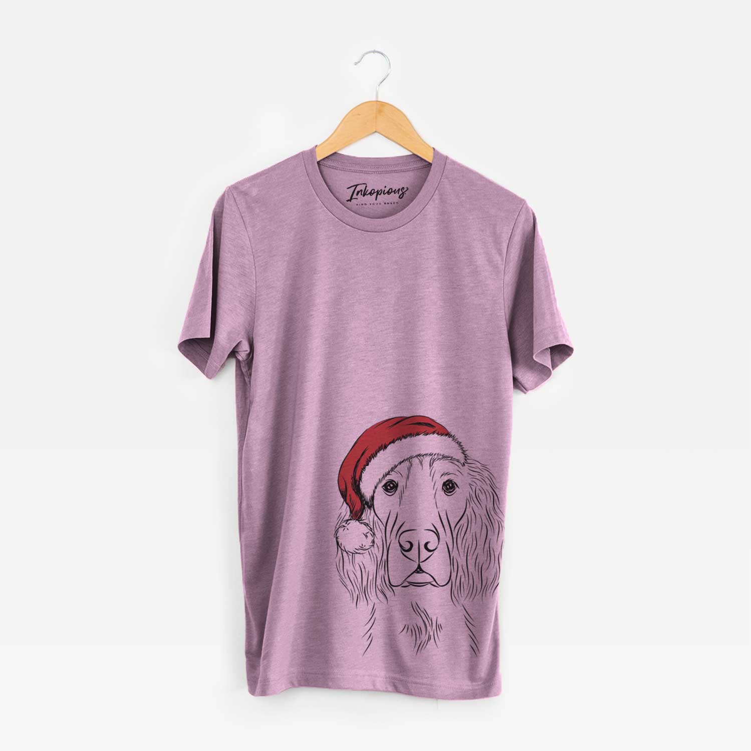 Santa Piper the Irish Setter - Unisex Crewneck