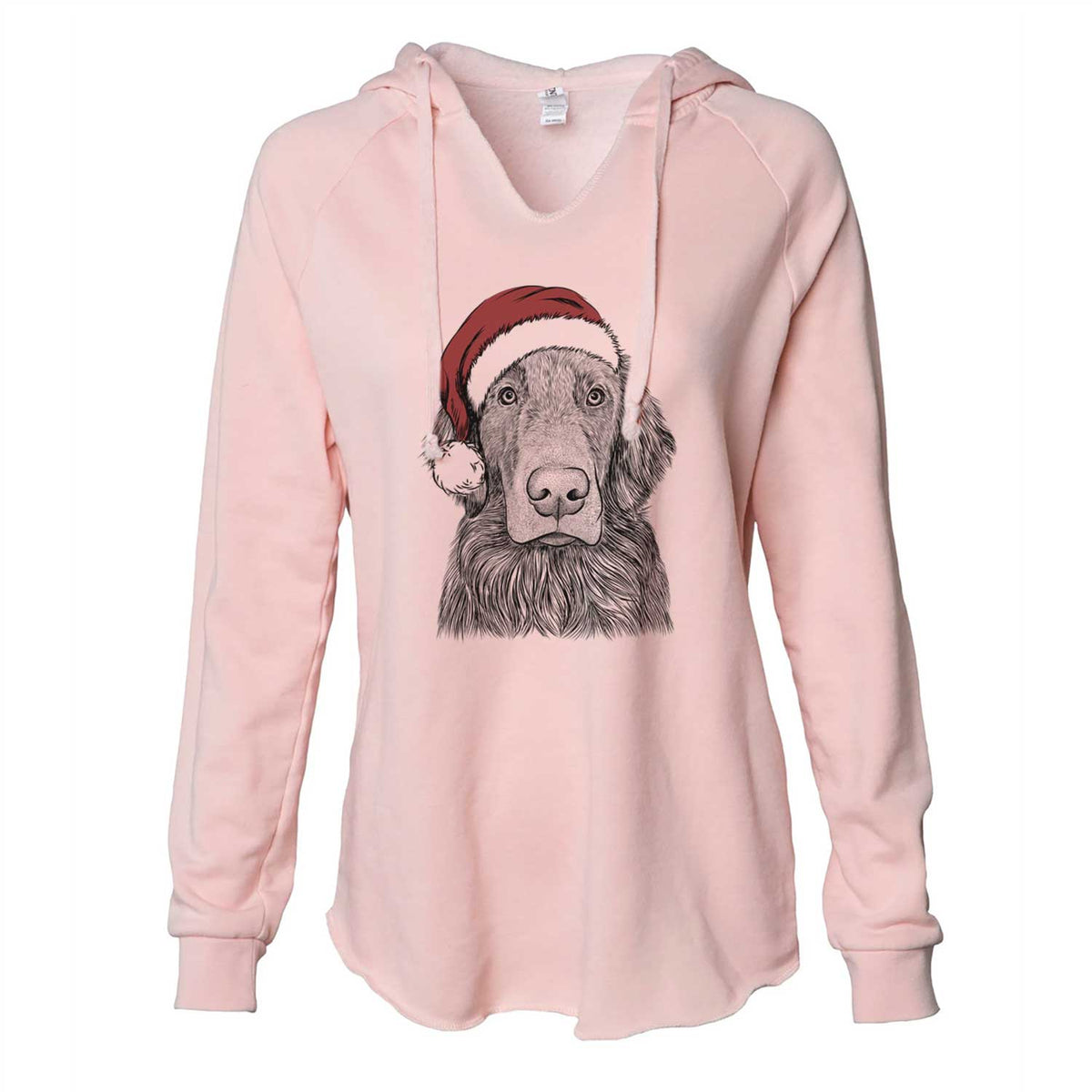 Pippin the Flat Coated Retriever - Cali Wave Hooded Sweatshirt