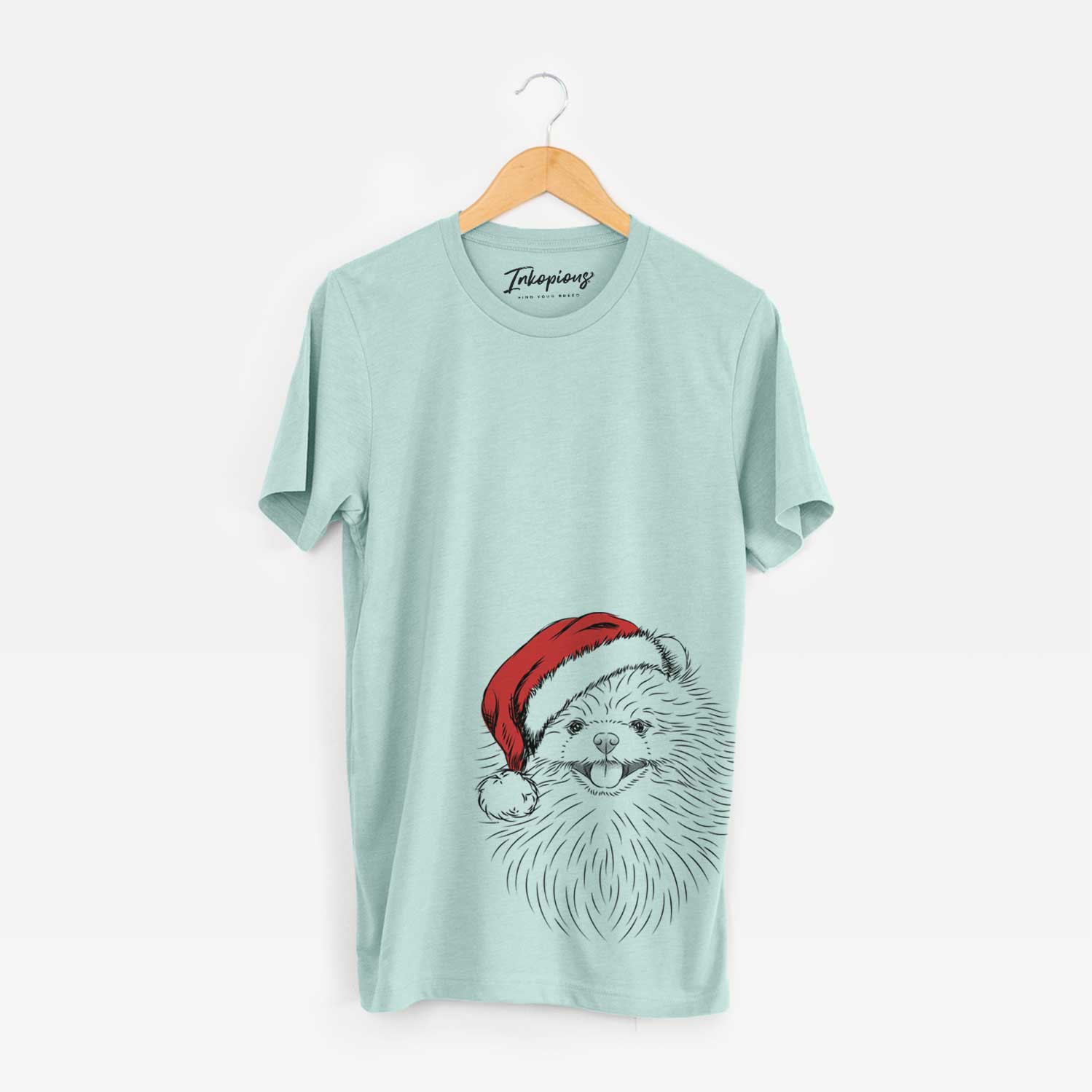 Santa Pirro the Pomeranian - Unisex Crewneck