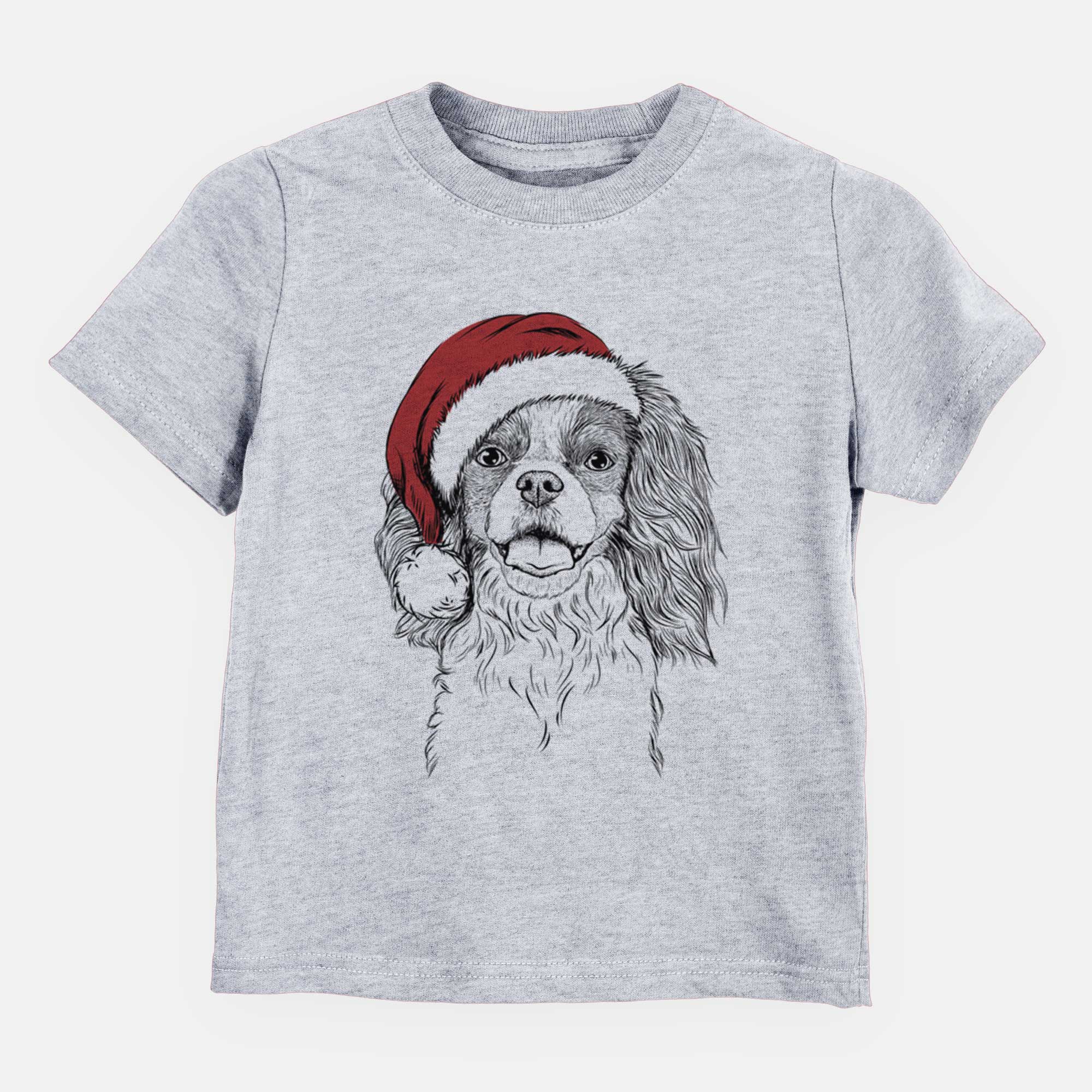 Santa Poppy the Cavalier King Charles Spaniel - Kids/Youth/Toddler Shirt