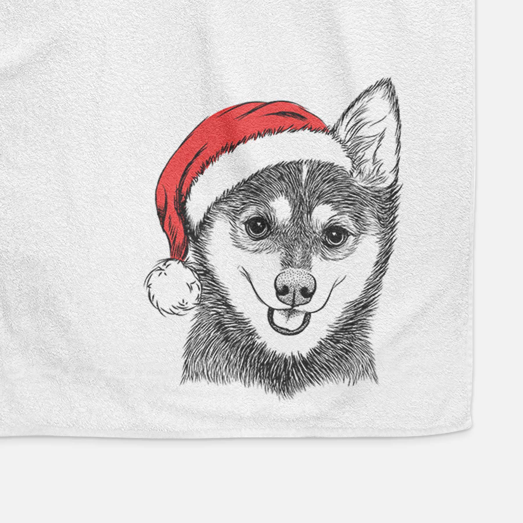 Posey the Alaskan Klee Kai Decorative Hand Towel