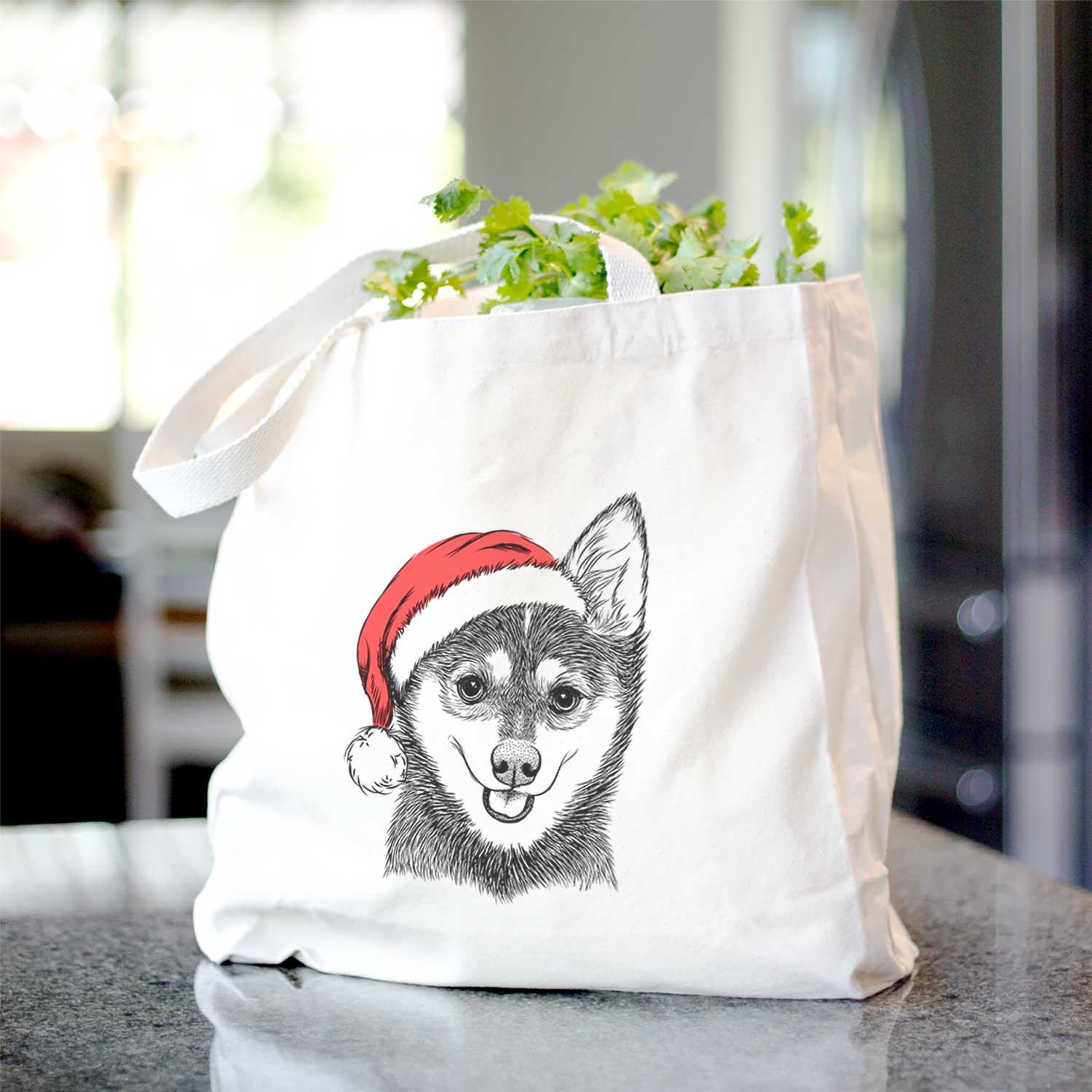 Posey the Alaskan Klee Kai - Tote Bag