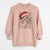 Santa Preston the Powderpuff Chinese Crested - Unisex Pigment Dyed Crew Sweatshirt